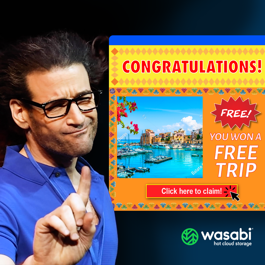 Wasabi, Think Before You Click Social Ad