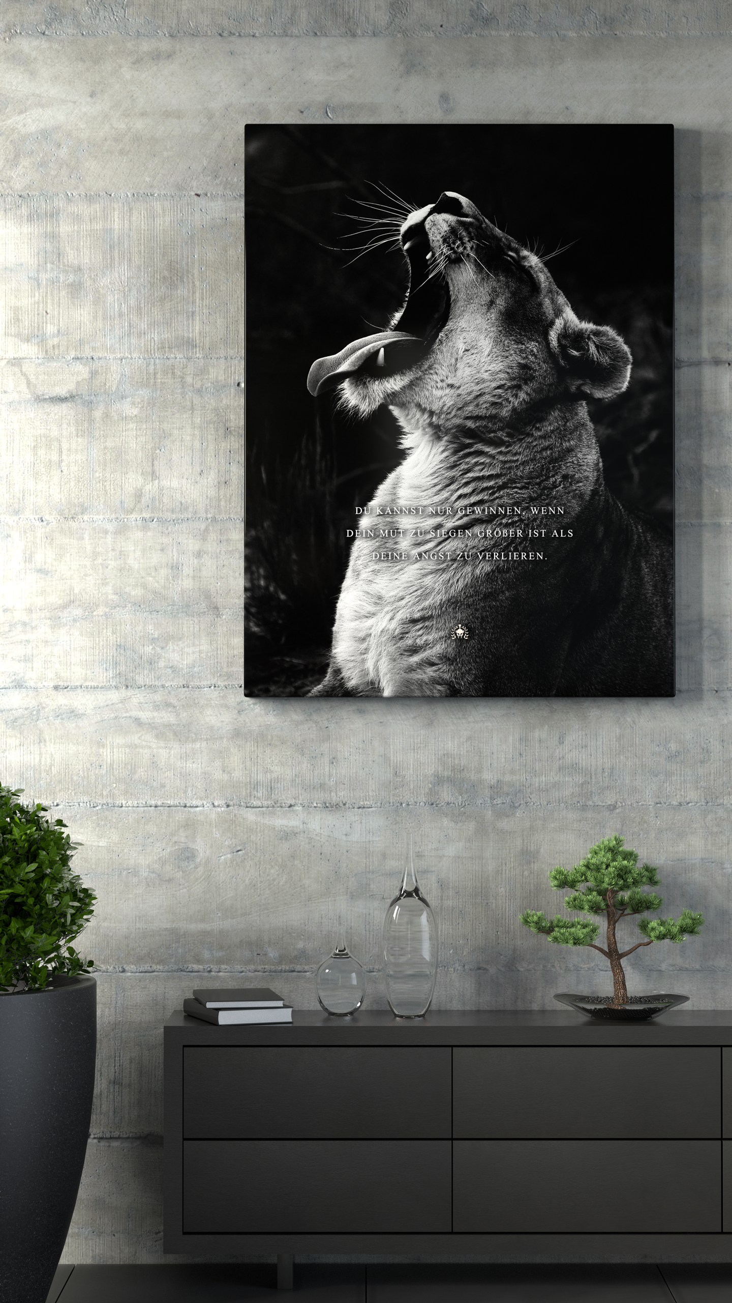 Gladiators Motivation - Canvas Mockup #1