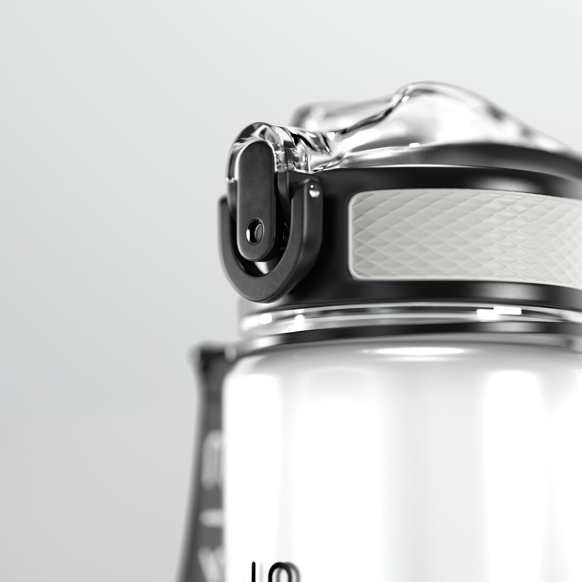 DRIPSPORTS - drinking bottle (open mechanism close up)