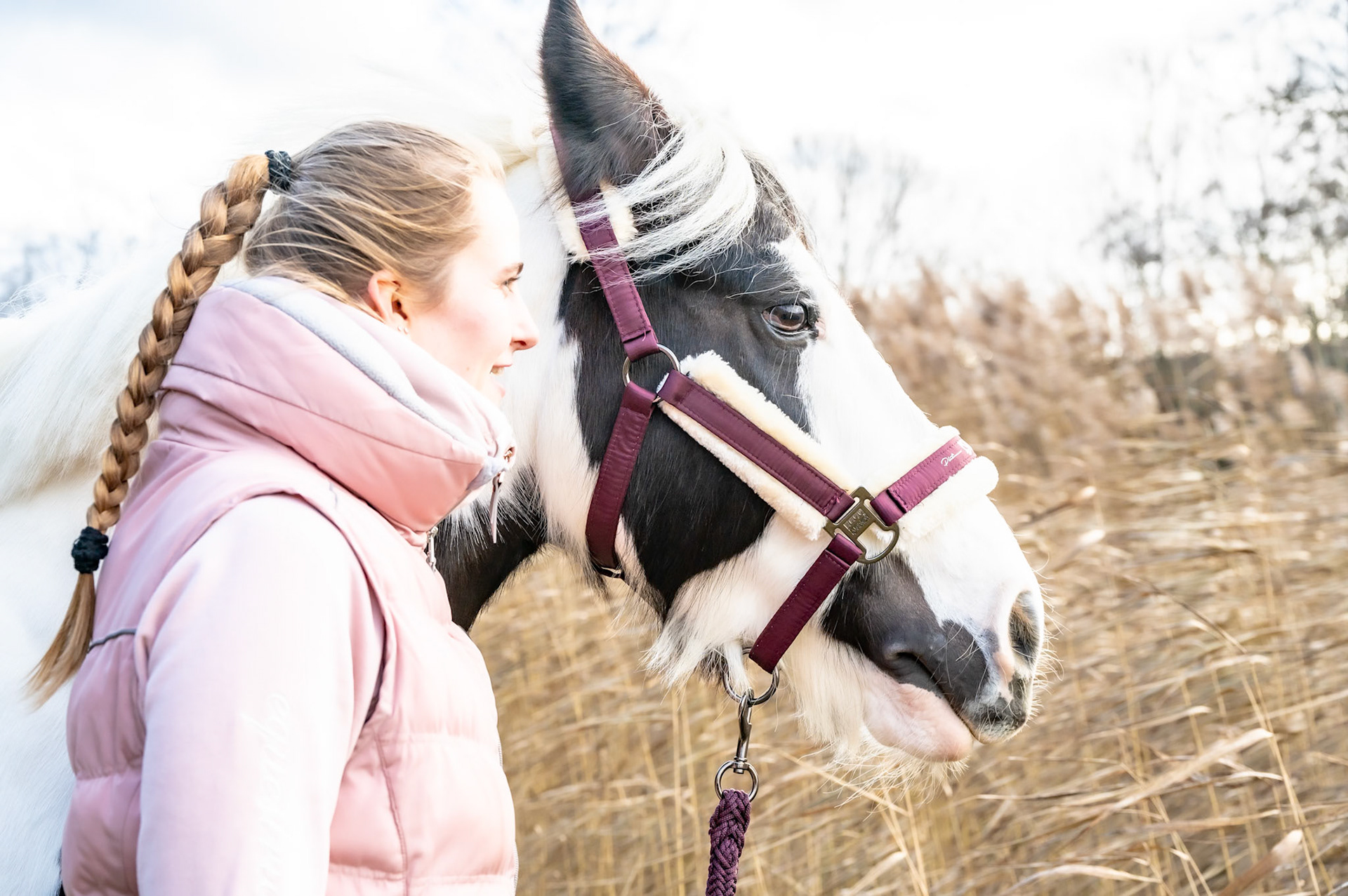 frau mit pferd – emotionale mensch- und tierfotografie region march