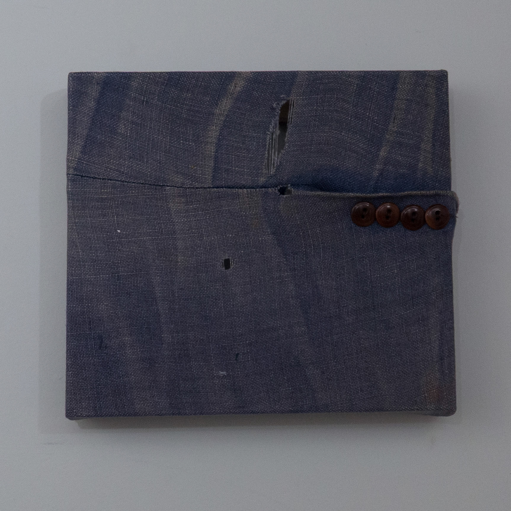 Stretched linen  8" x 9"