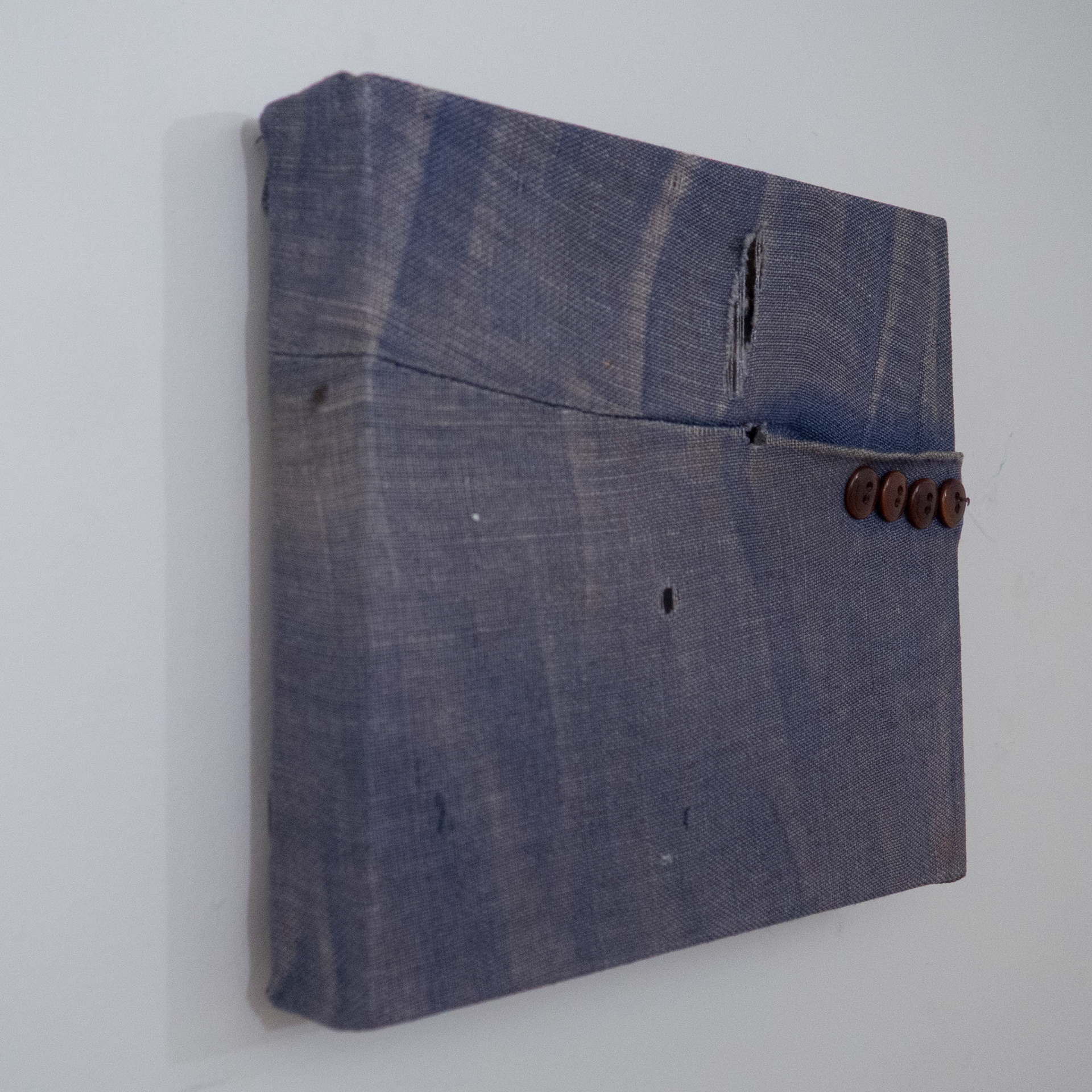 Stretched linen  8" x 9"