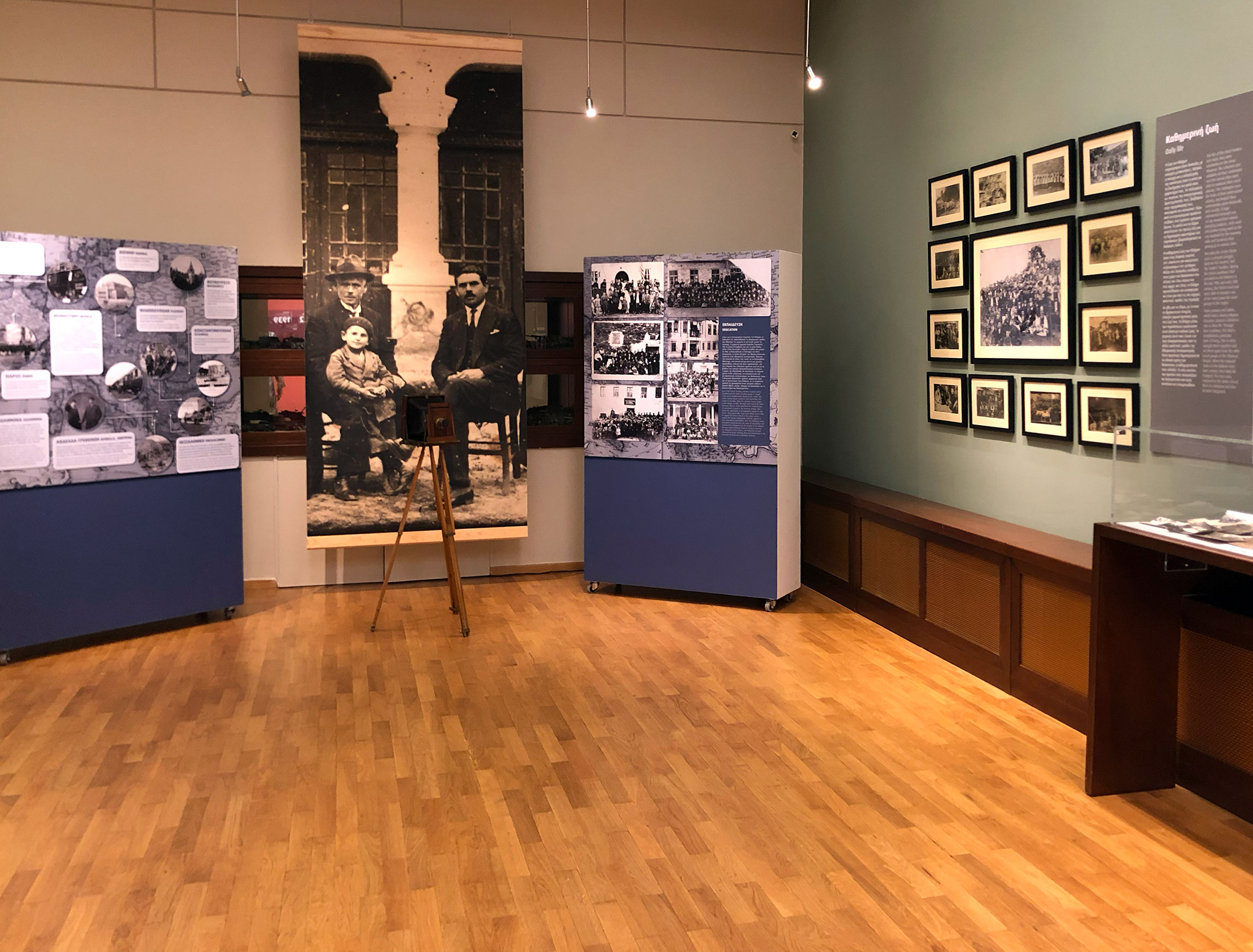 "Yiannis and Miltos Manakia, People behind the lens" photo exhibition at Museum of Macedonian Struggle, Thessaloniki, Greece