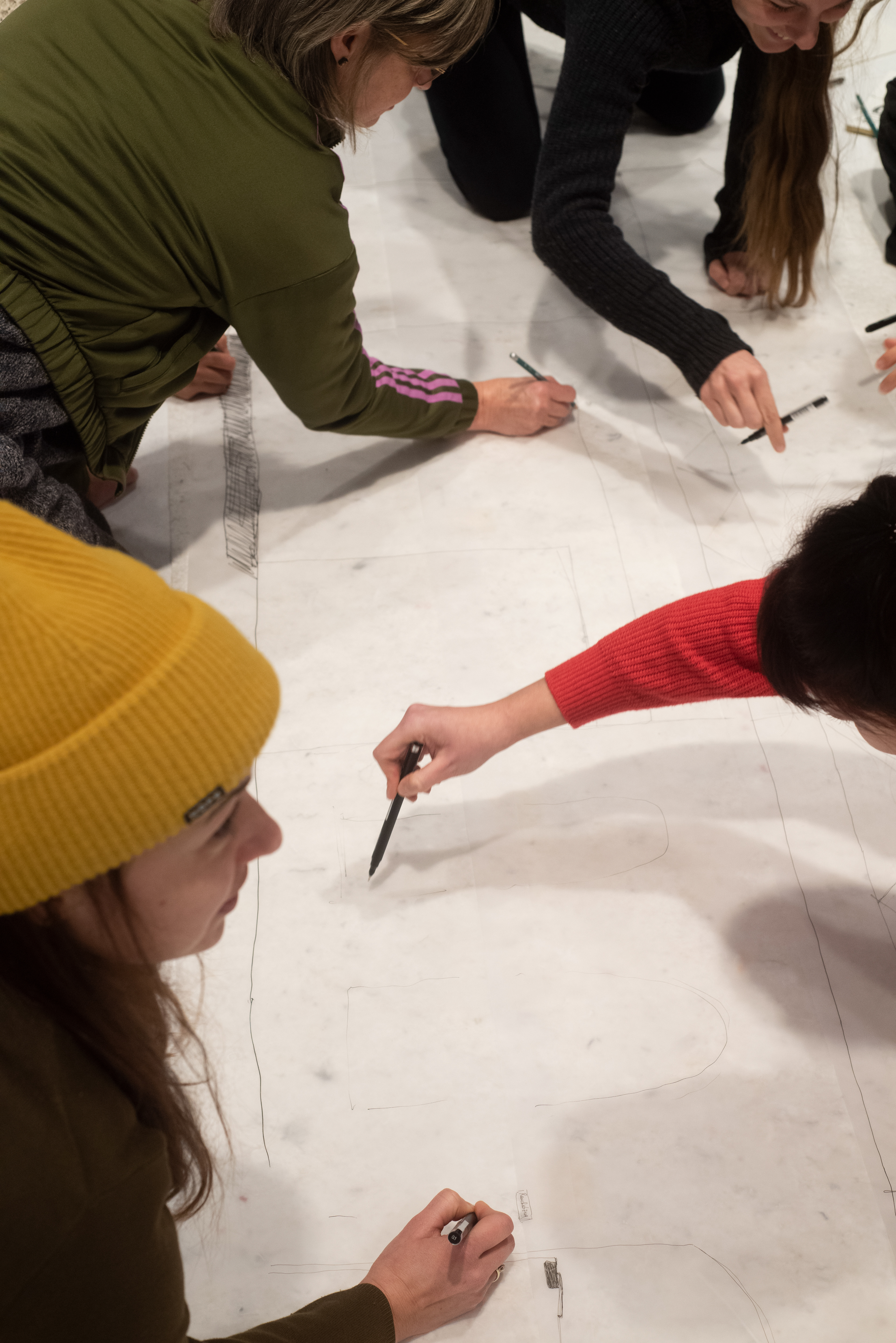 Workshop part of Choreographing Architectures by Sasha Amaya. Foto (c) Miriam Tamayo