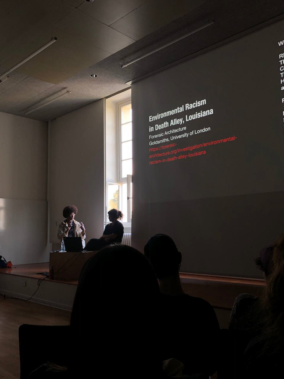Lecture by Imani Jacqueline Brown and Dimitra Andritsou