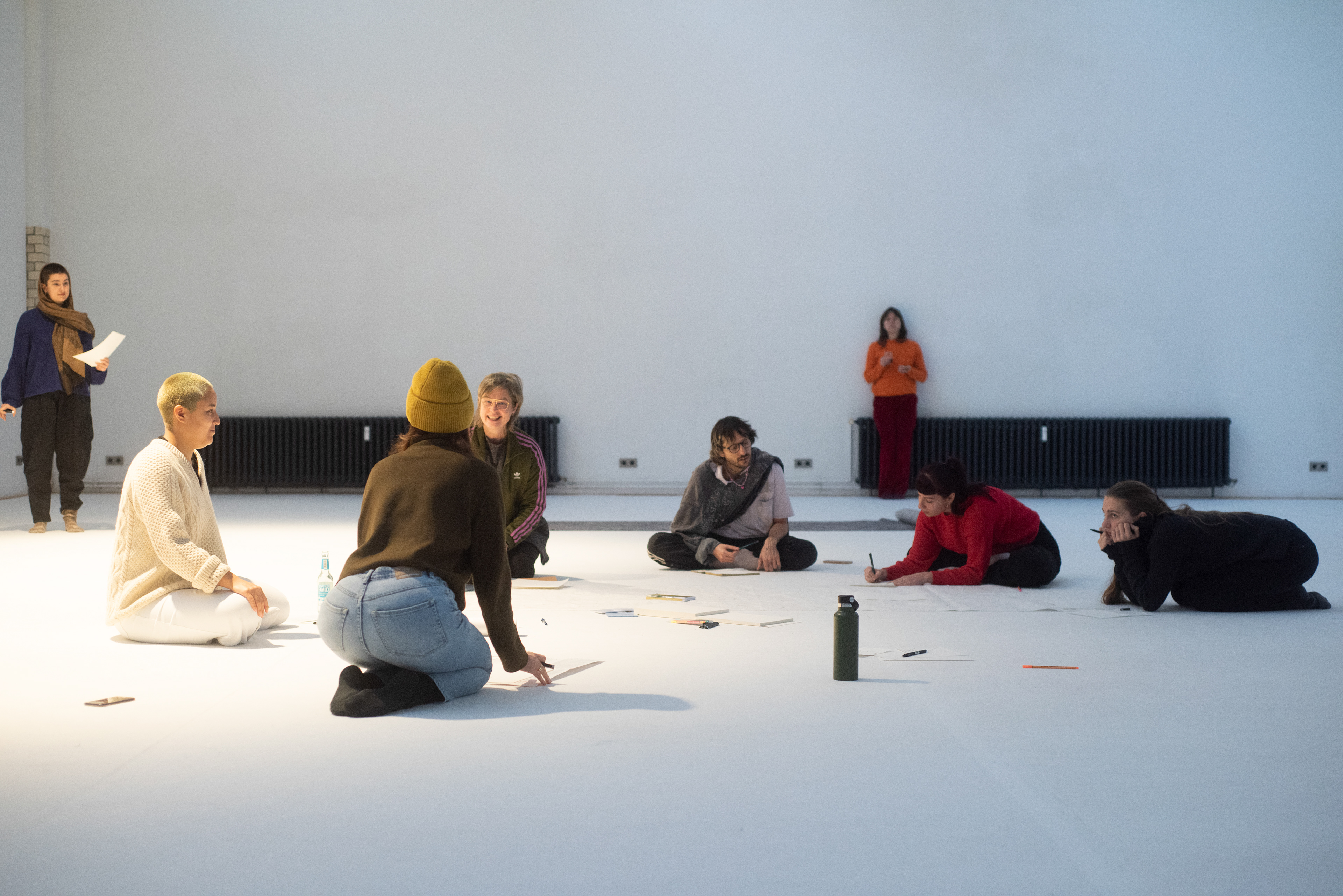 Workshop part of Choreographing Architectures by Sasha Amaya. Foto (c) Miriam Tamayo