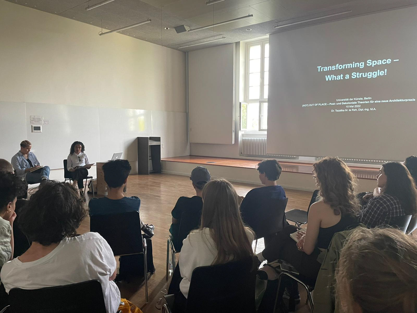 Lecture by Dr. Tazalika M. te Reh