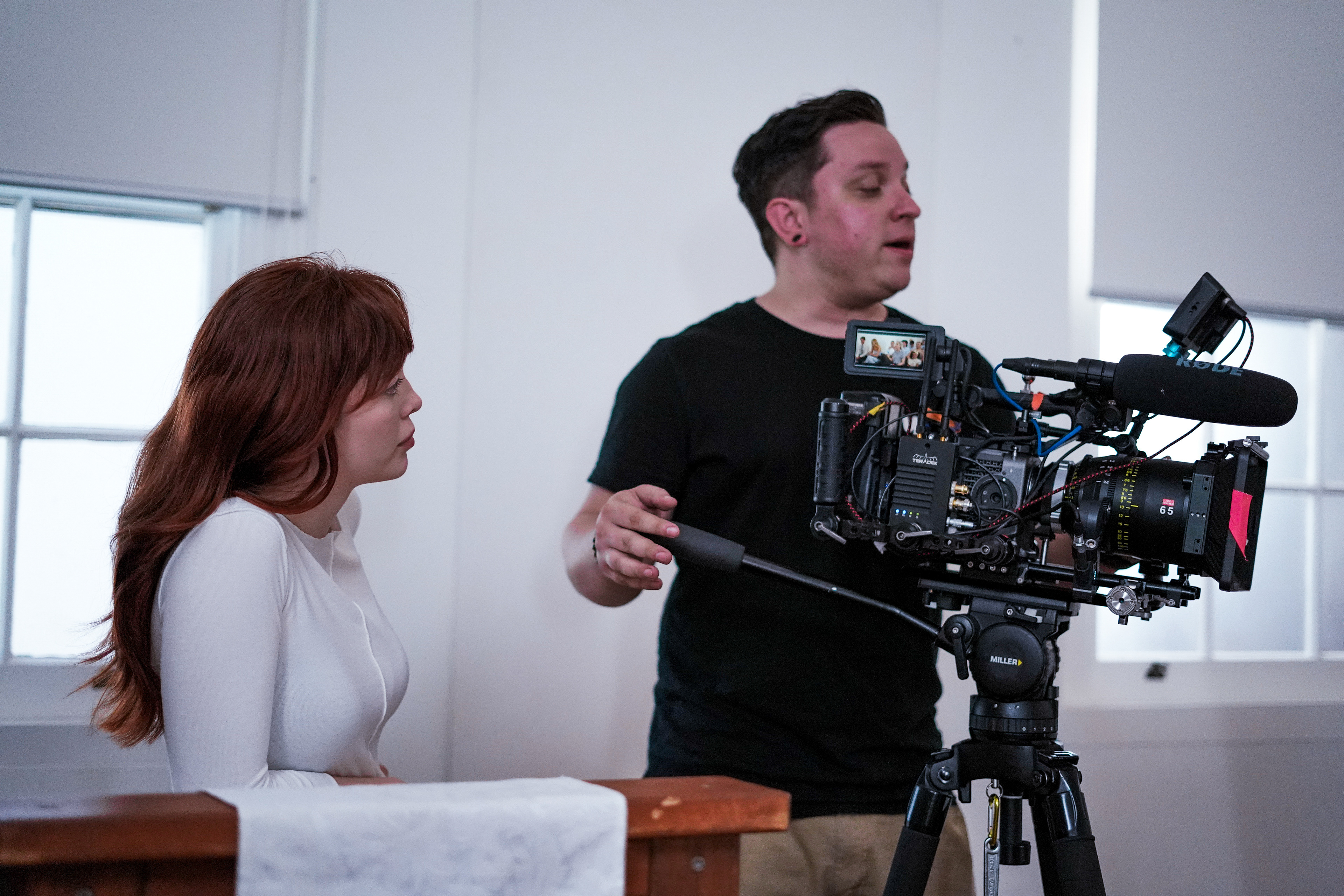 Directing "Milktooth", with DOP John Rousselet