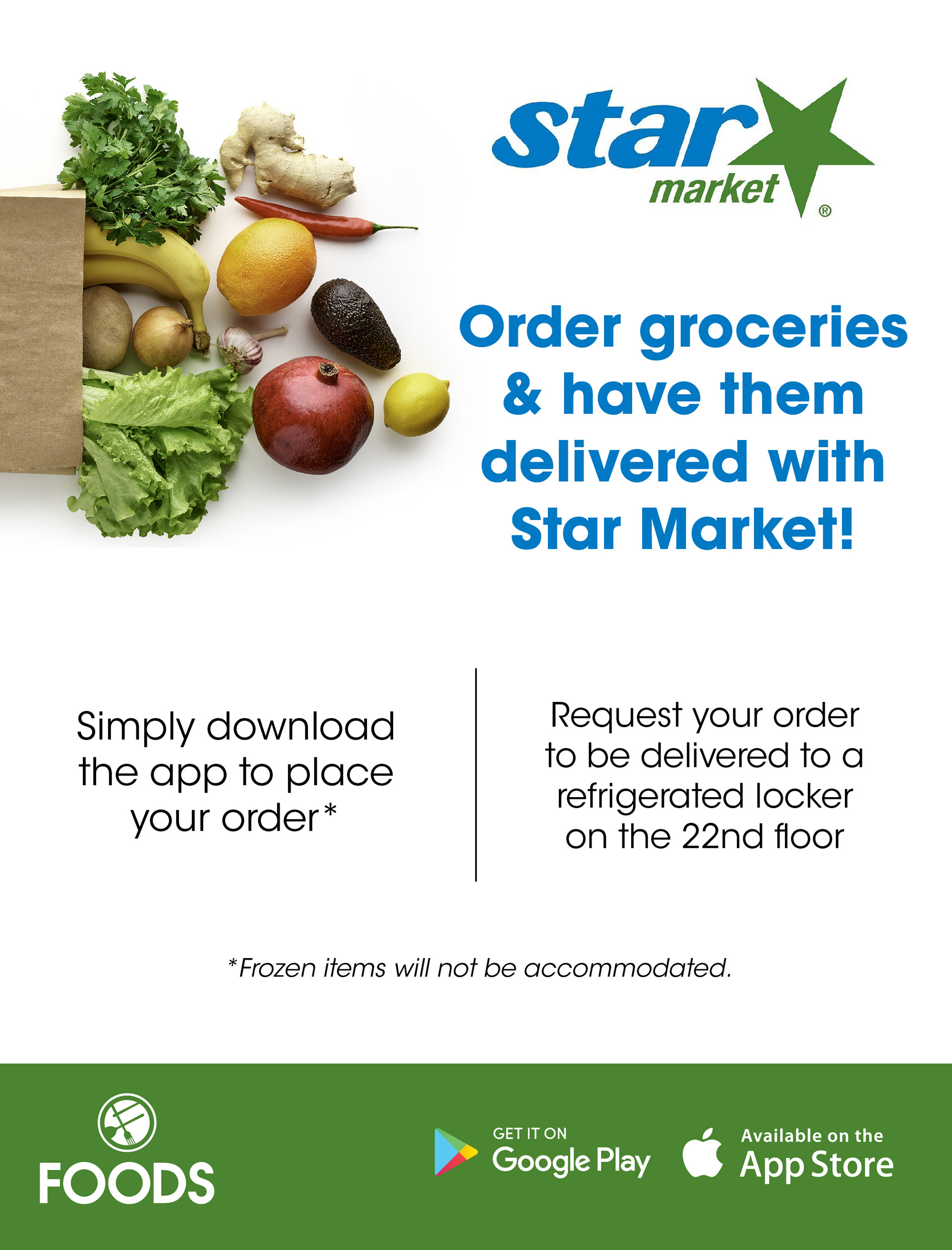 Star Market Signage