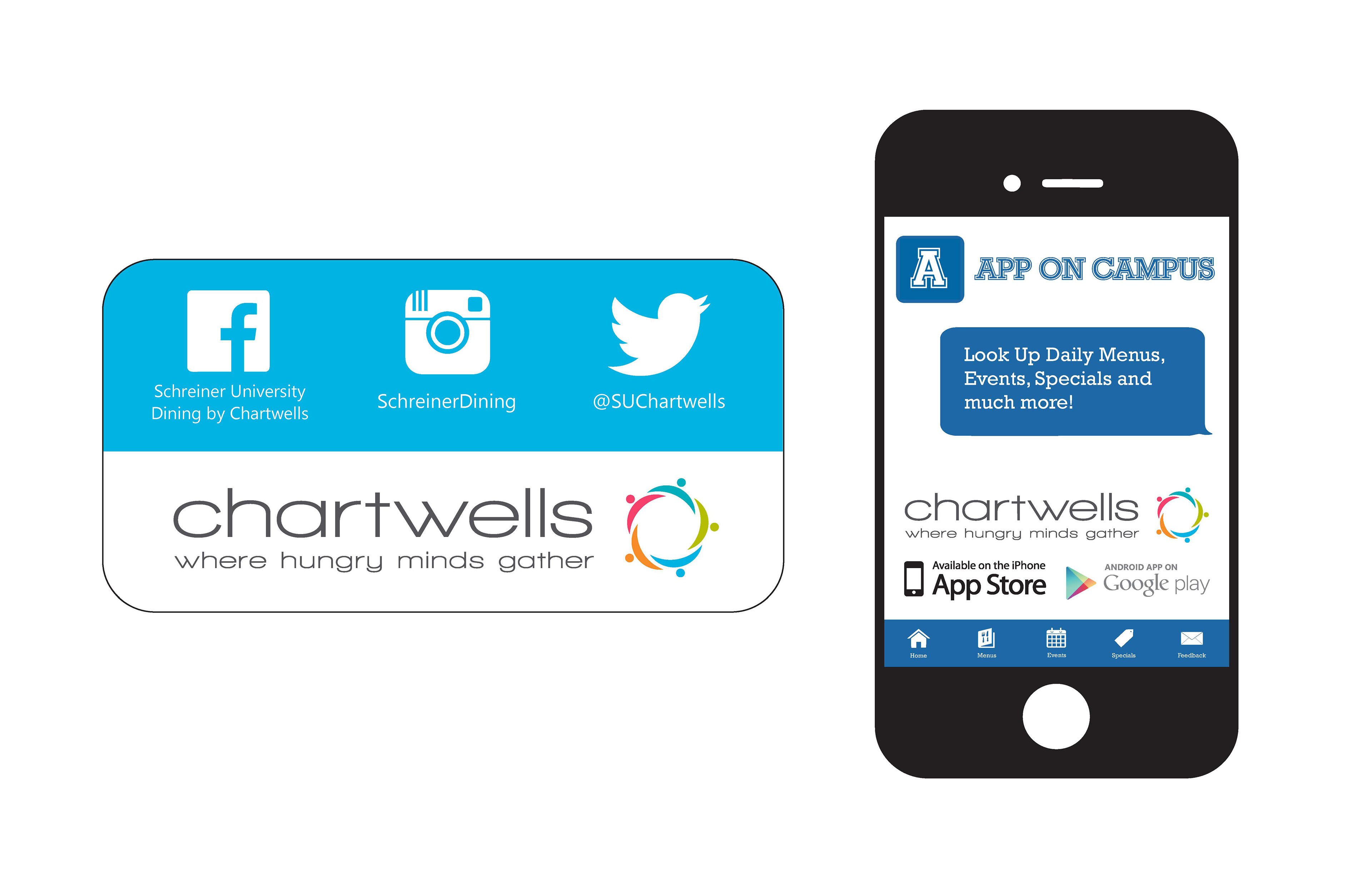 Chartwells App on Campus Card Version 1