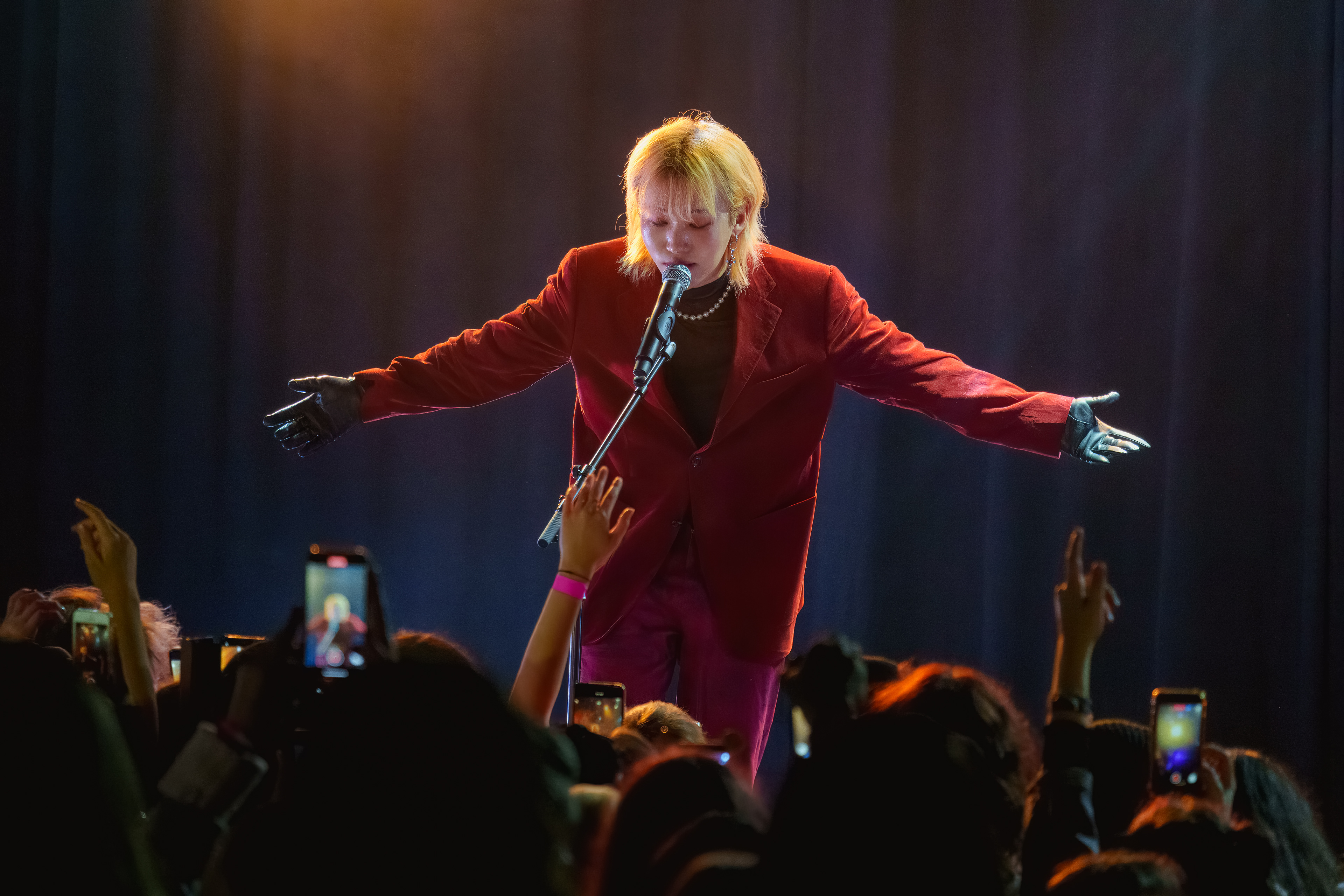 Concert of Korean singer Black on