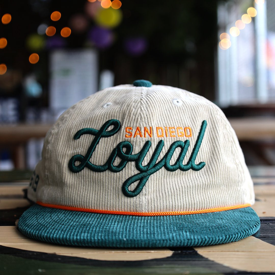 San Diego Loyal hat design