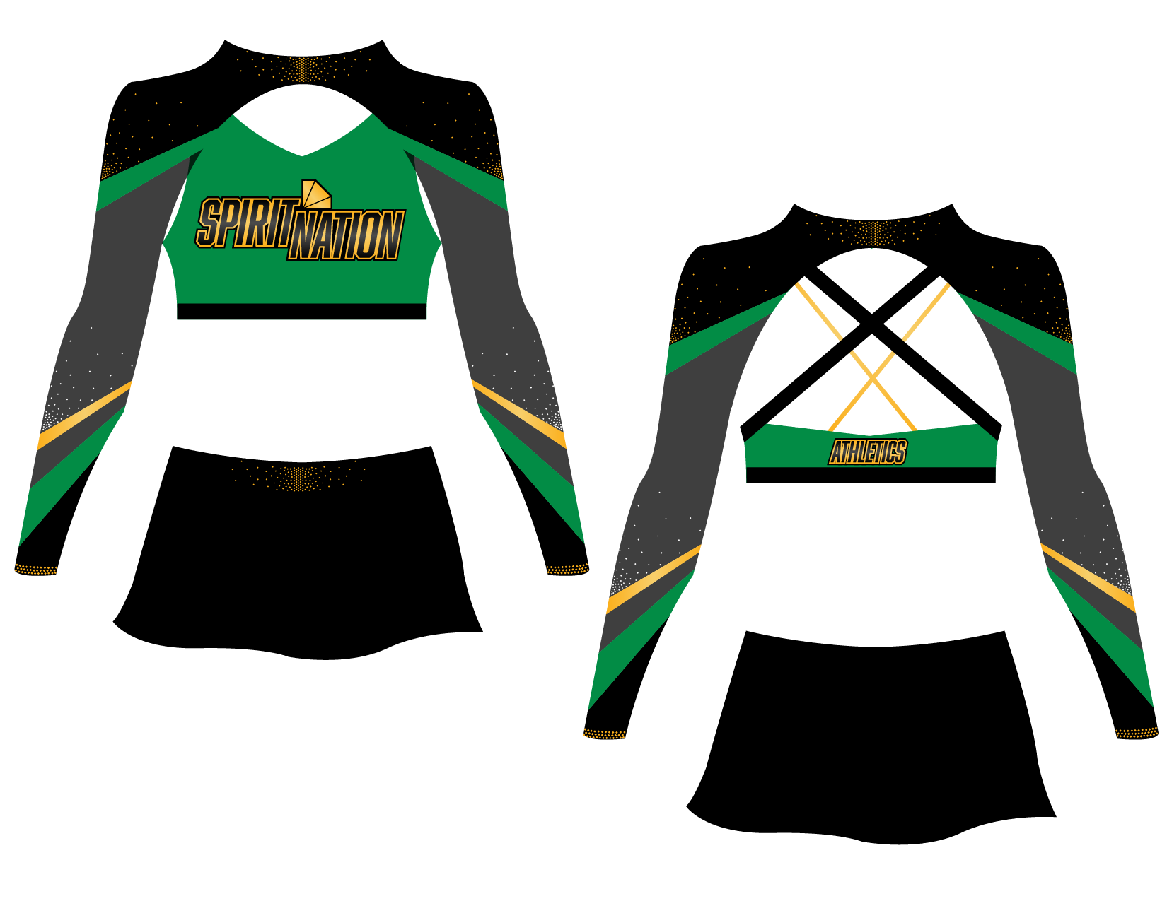 Spirit Nation Athletics All Star Prep Uniform
