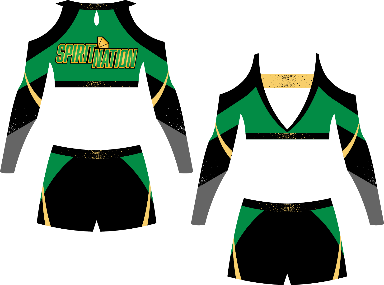 Spirit Nation Athletics All Star Elite Uniform