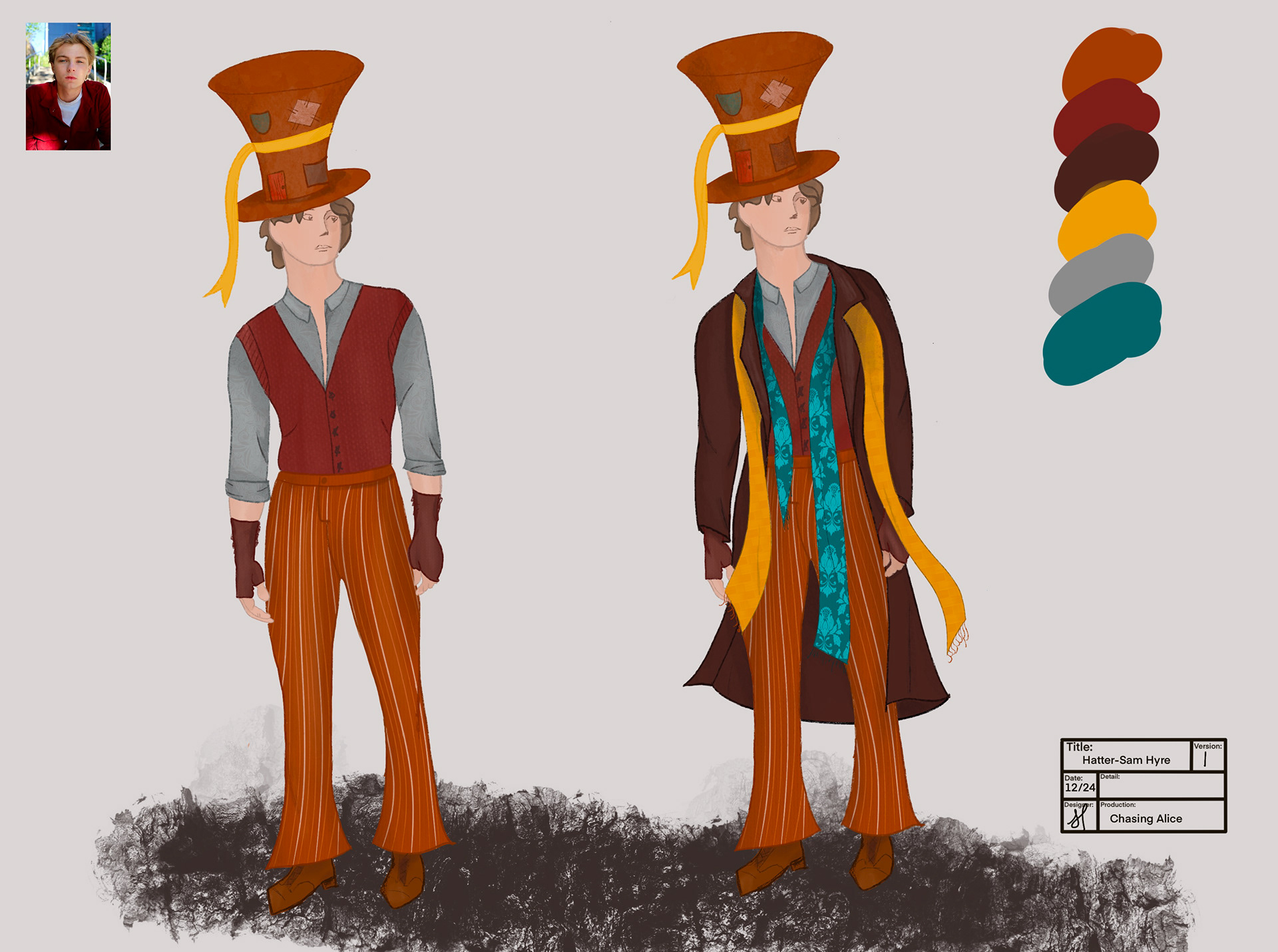 Chasing Alice Ideation (Hatter)