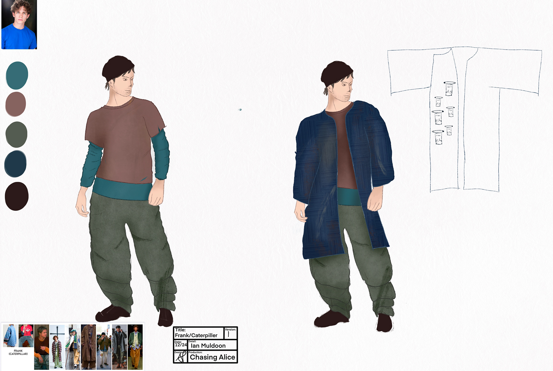 Chasing Alice Ideation (Frank/Caterpillar)