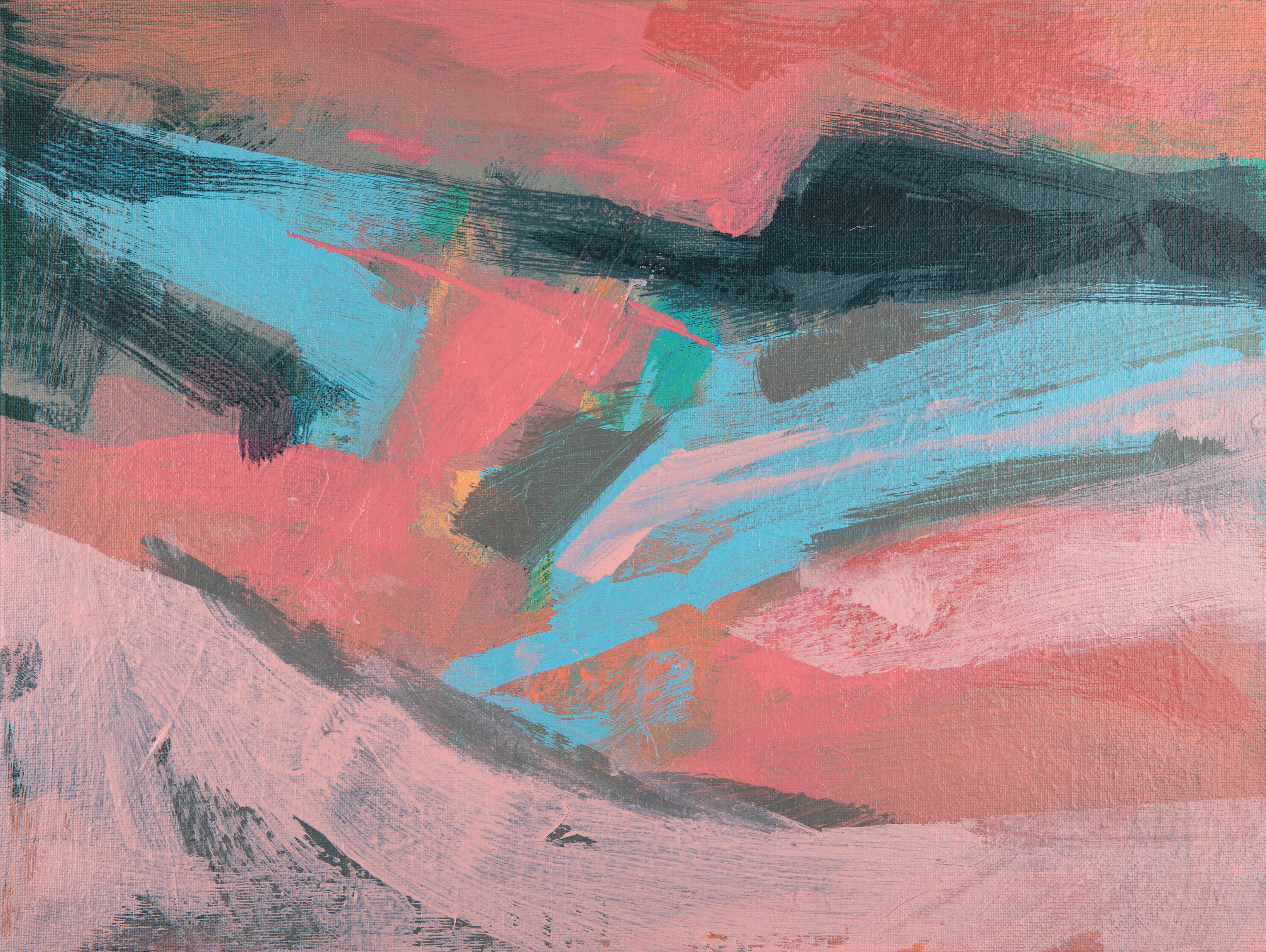 Haze II - Acrylic on board 41cm x 30.5cm