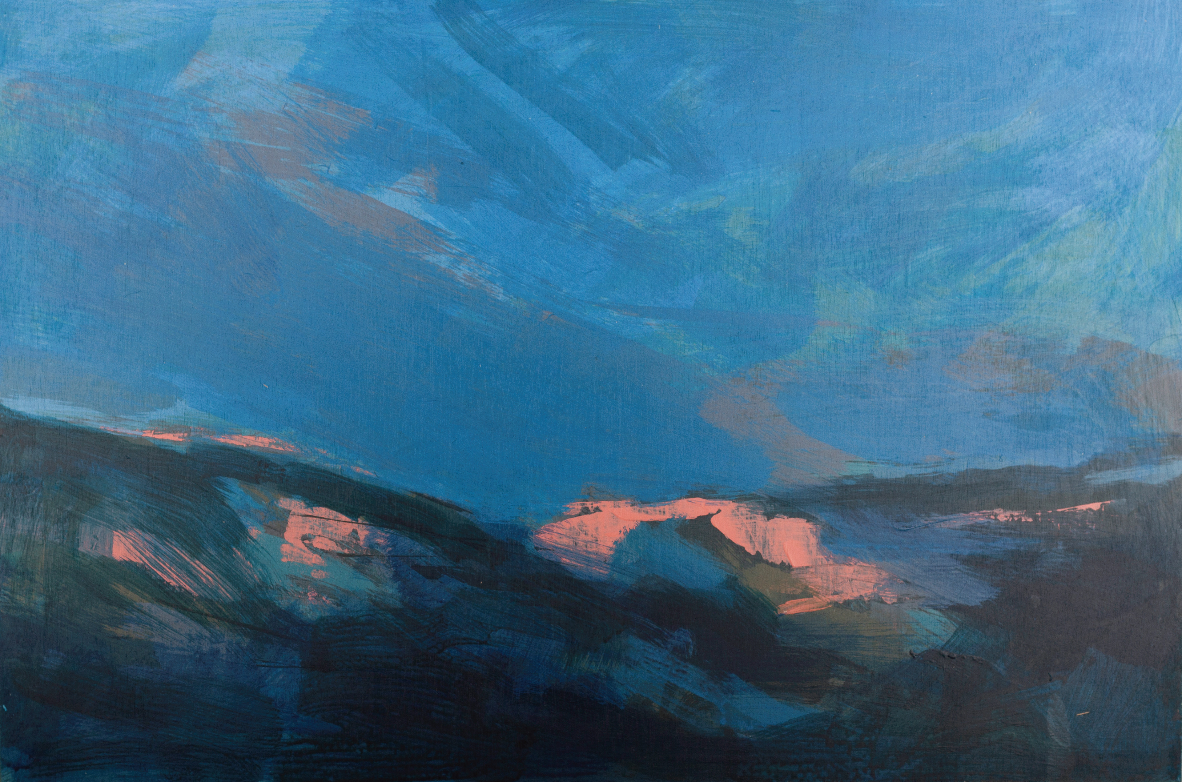 Gloaming - Acrylic on 3mm wood panel 60cm x 40cm