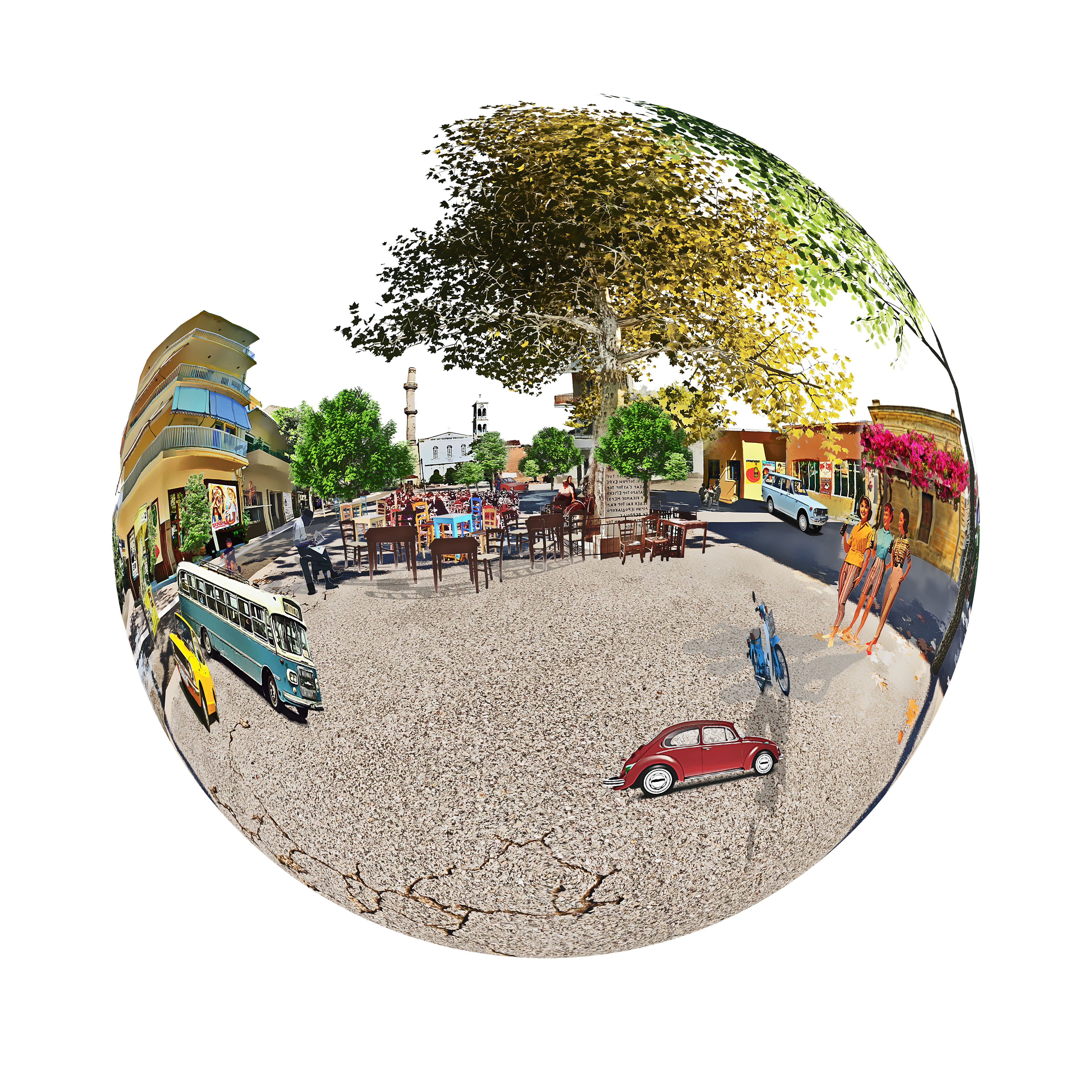 1960 - 360 interactive composition