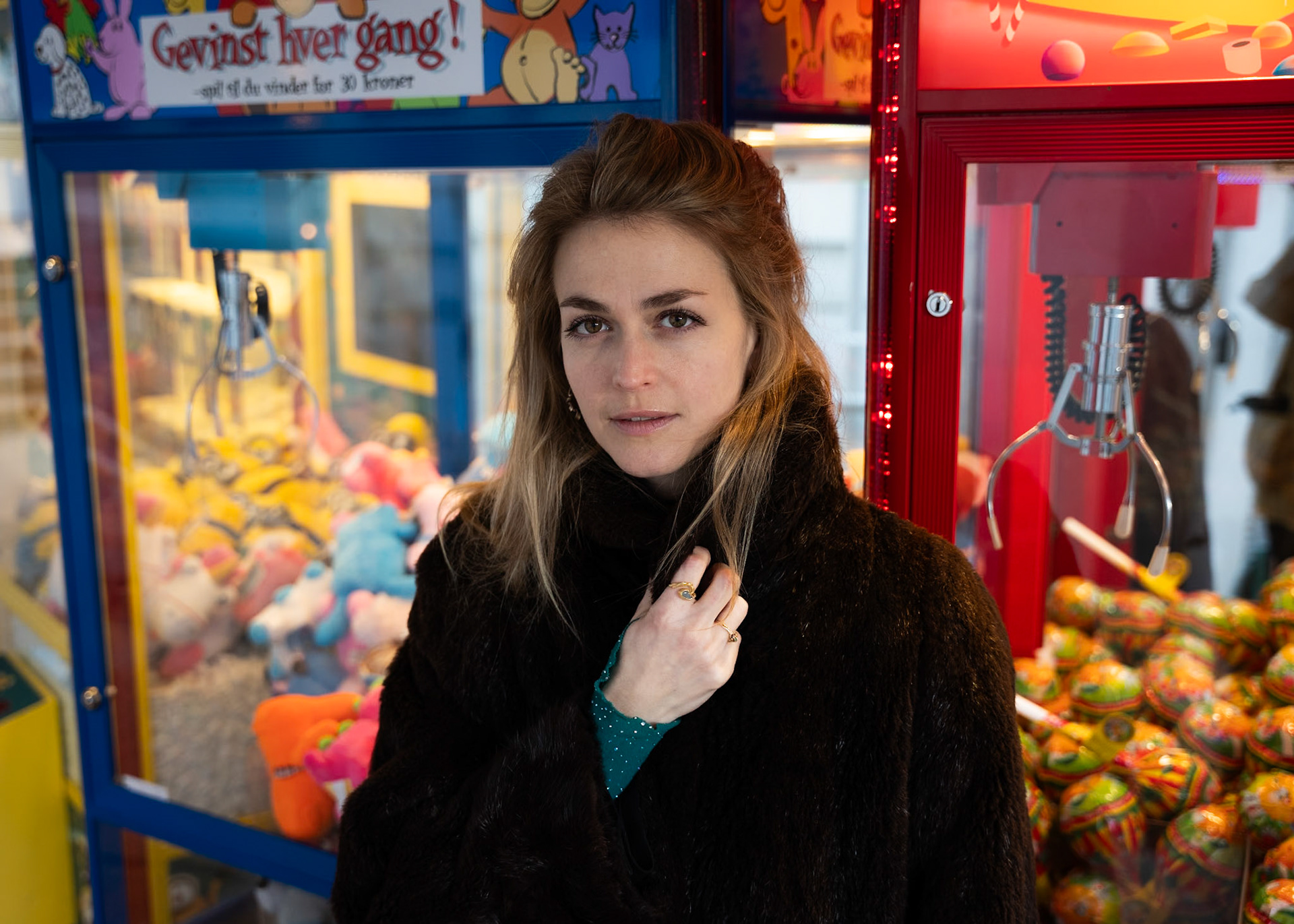 Portraits of Katrine Grarup Elbo taken in Tivoli