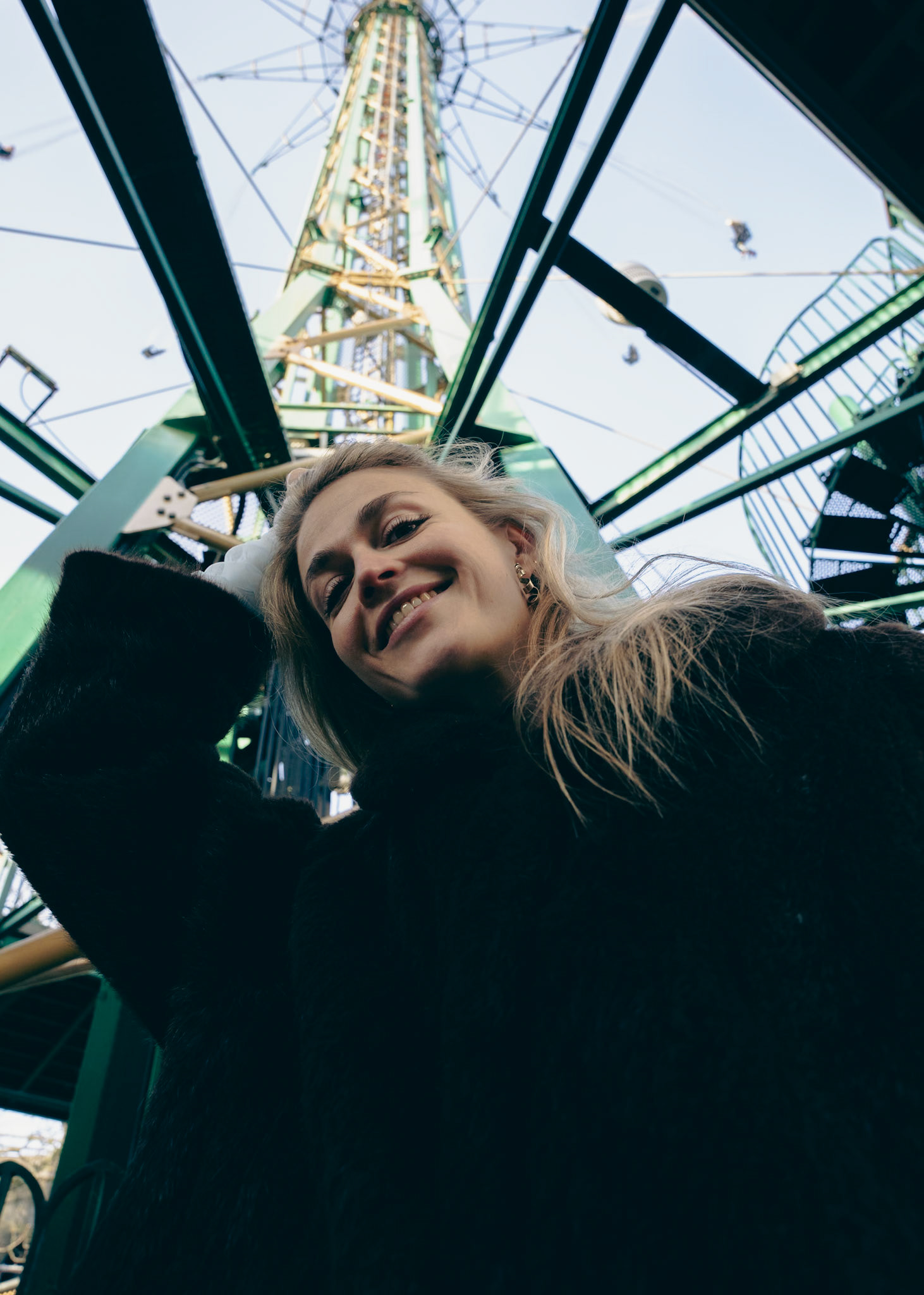 Portraits of Katrine Grarup Elbo taken in Tivoli