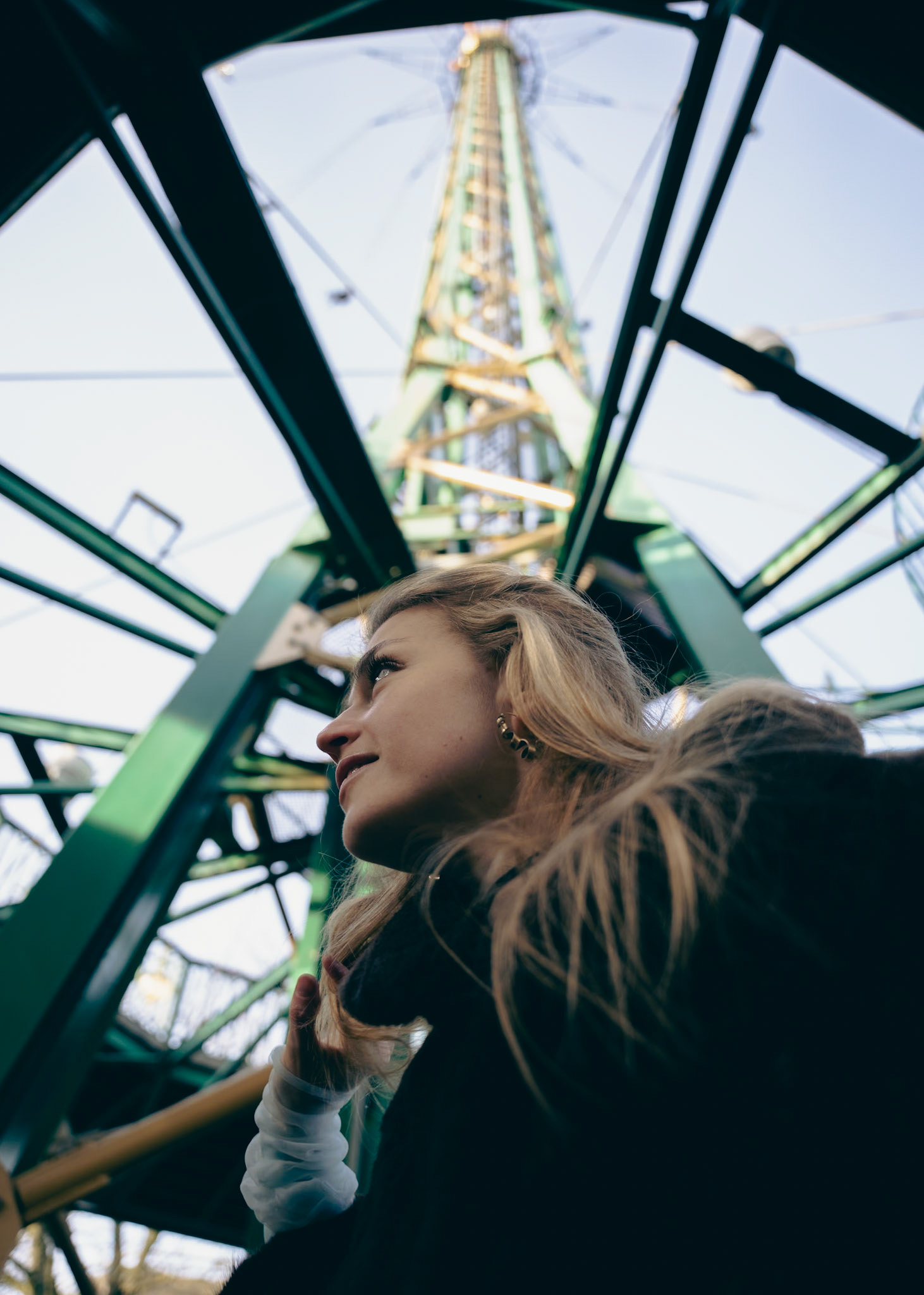 Portraits of Katrine Grarup Elbo taken in Tivoli