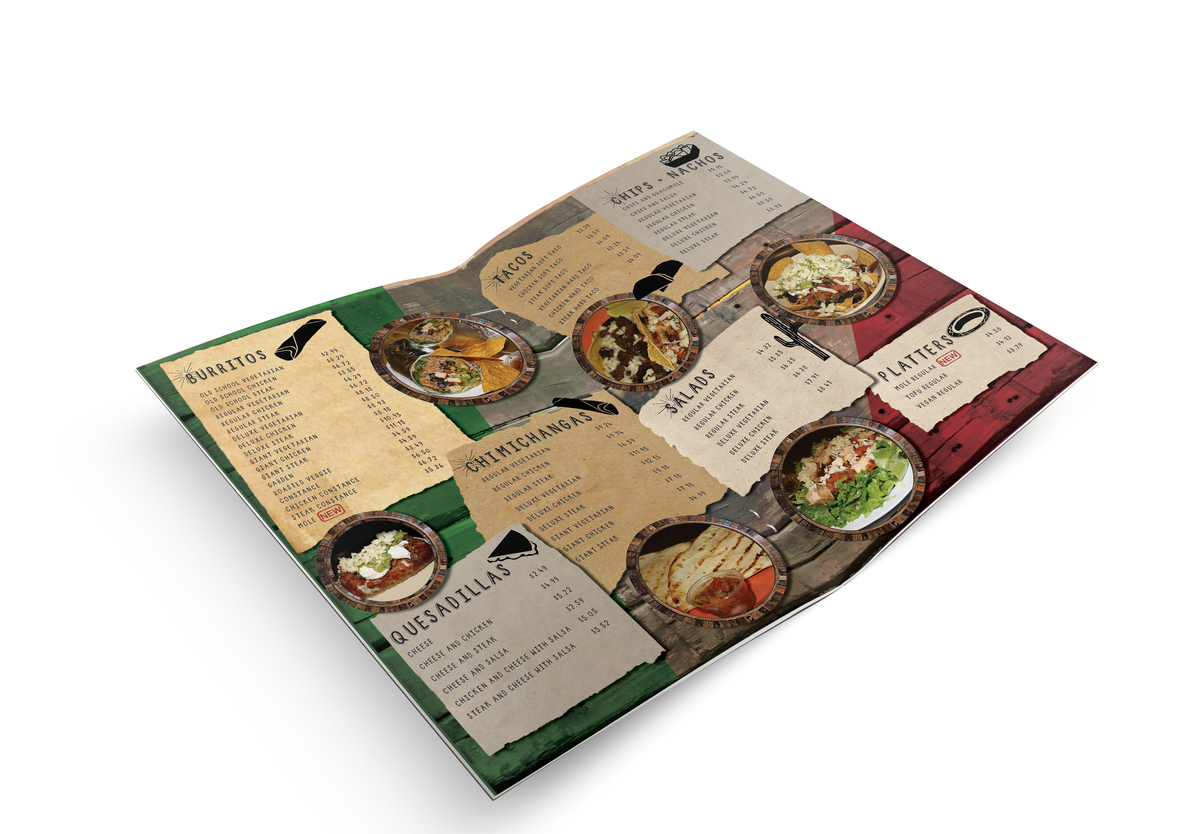 Mexican Menu