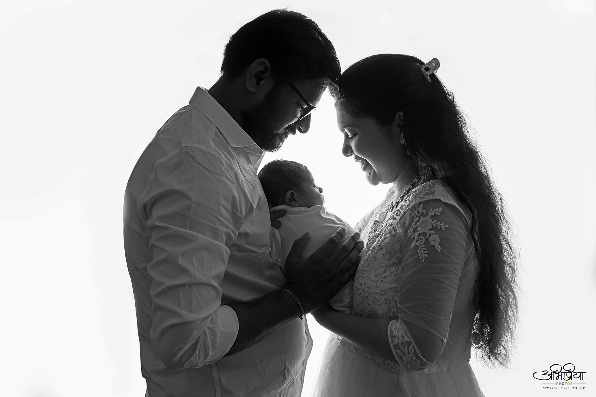 New Born With Family