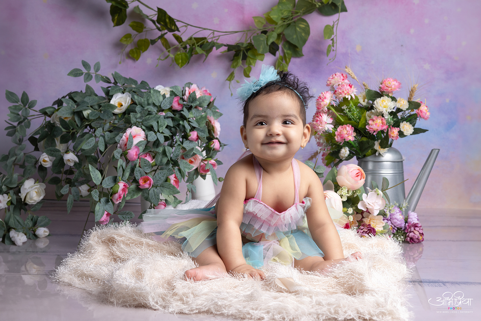 6 Month Girl Photoshoot