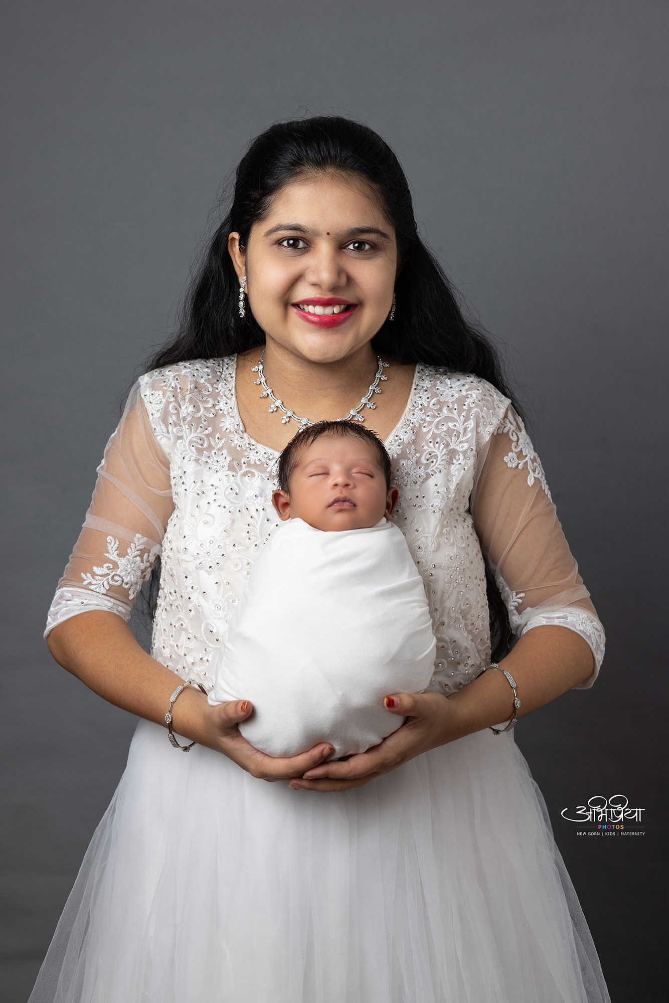 New Born With Mom