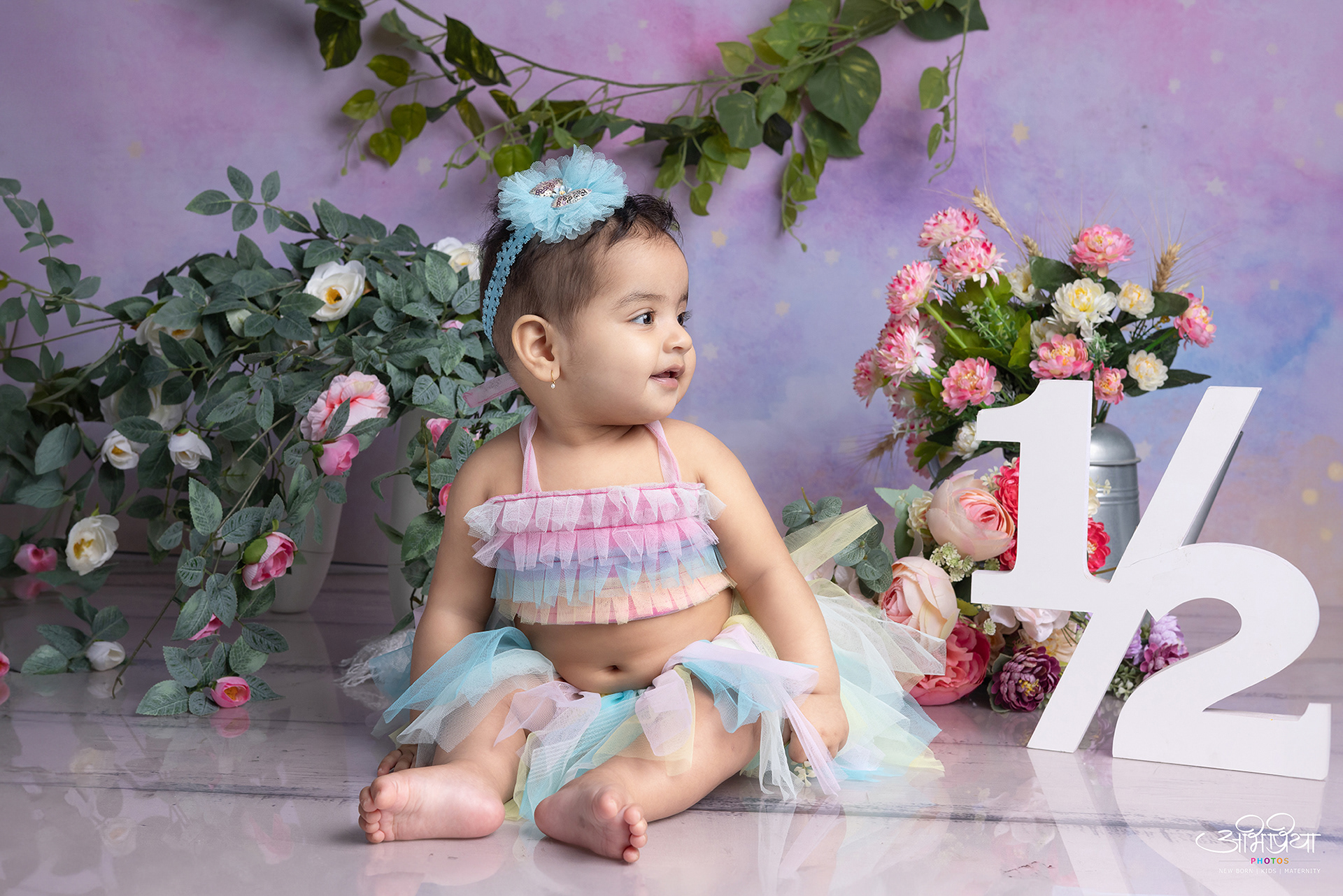 6 Month Girl Photoshoot