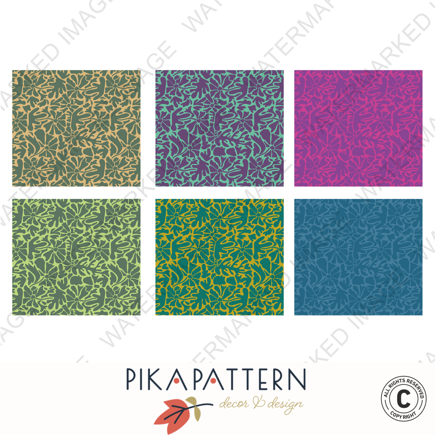 Abstract filler colors