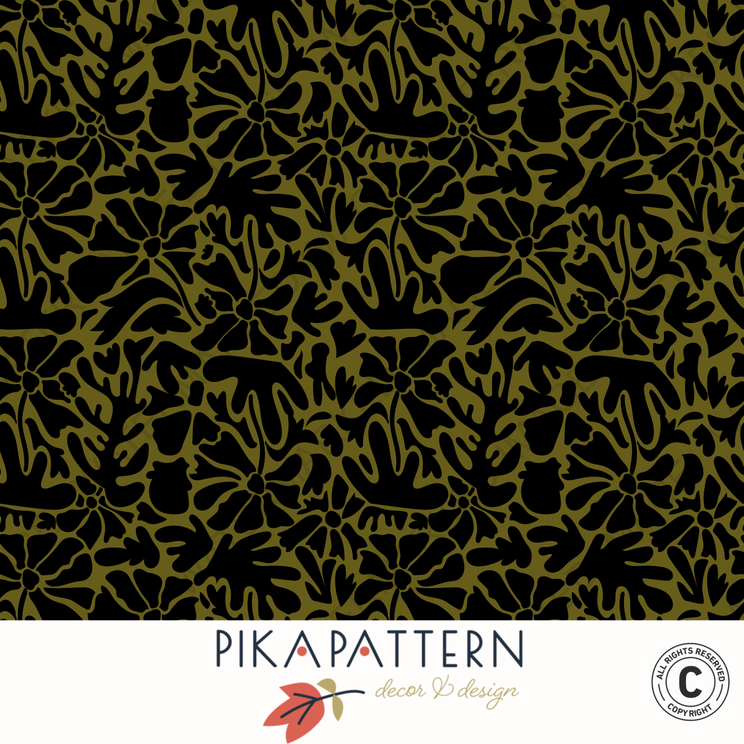Abstract filler black
