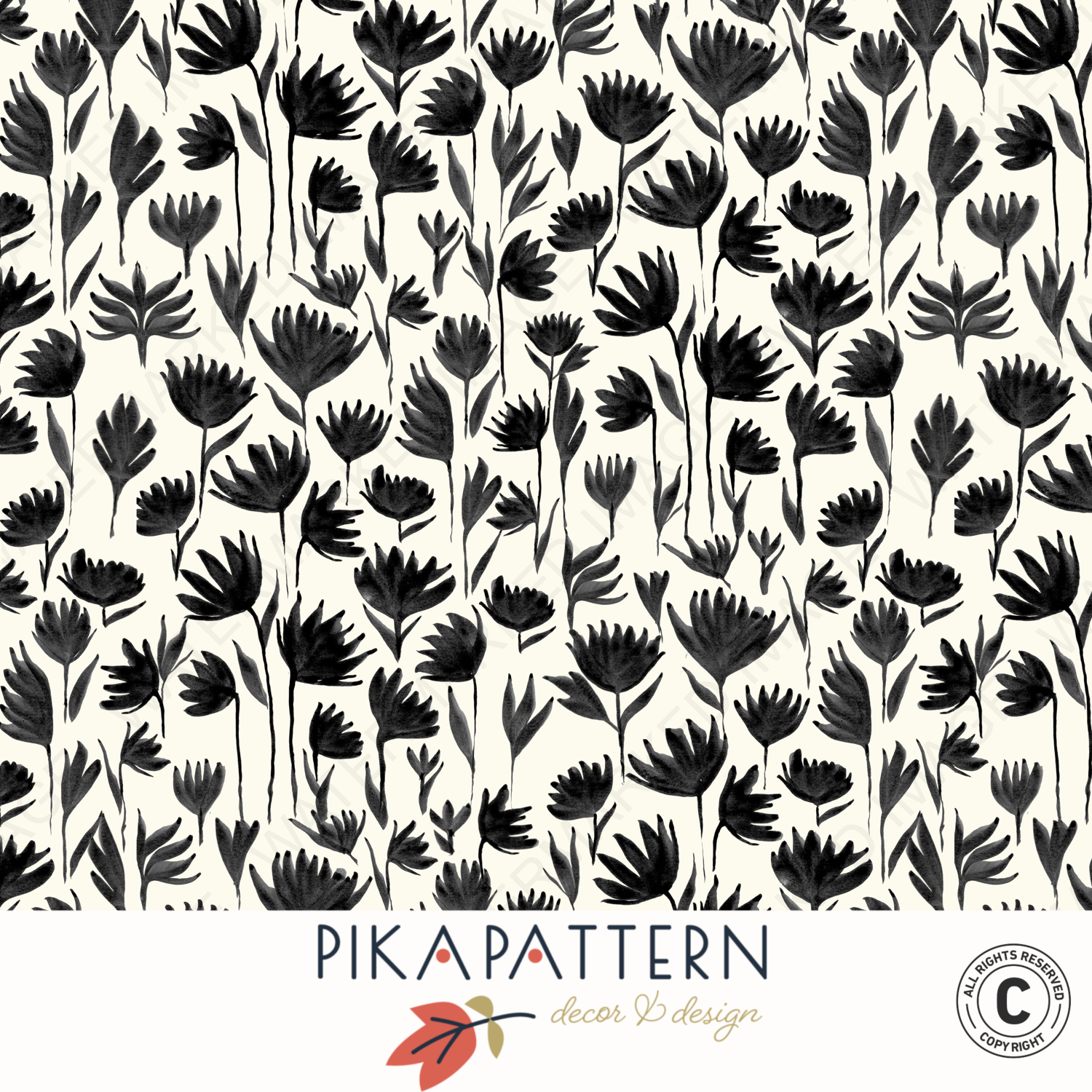 Black Ink Florals-2023-BIF005