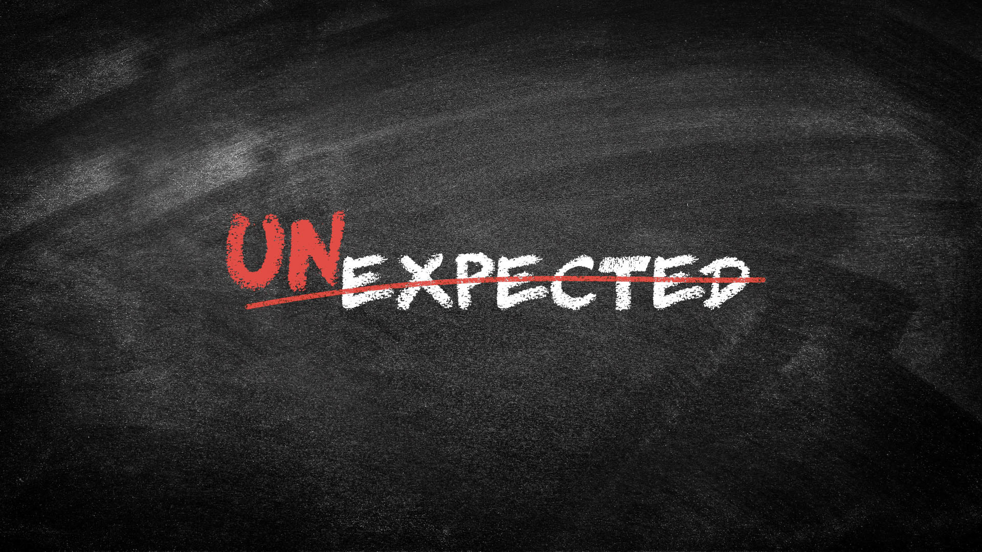 Concept A2: writings on a school chalkboard get crossed out