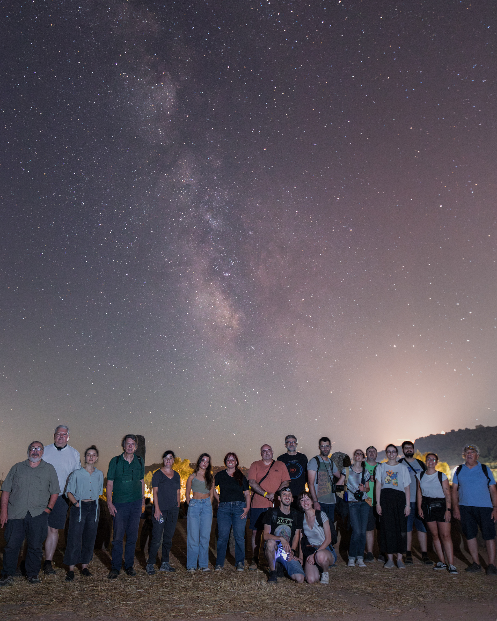 1º passeio fotografico IPF - Chuva de meteoros de Perseidas - 2024