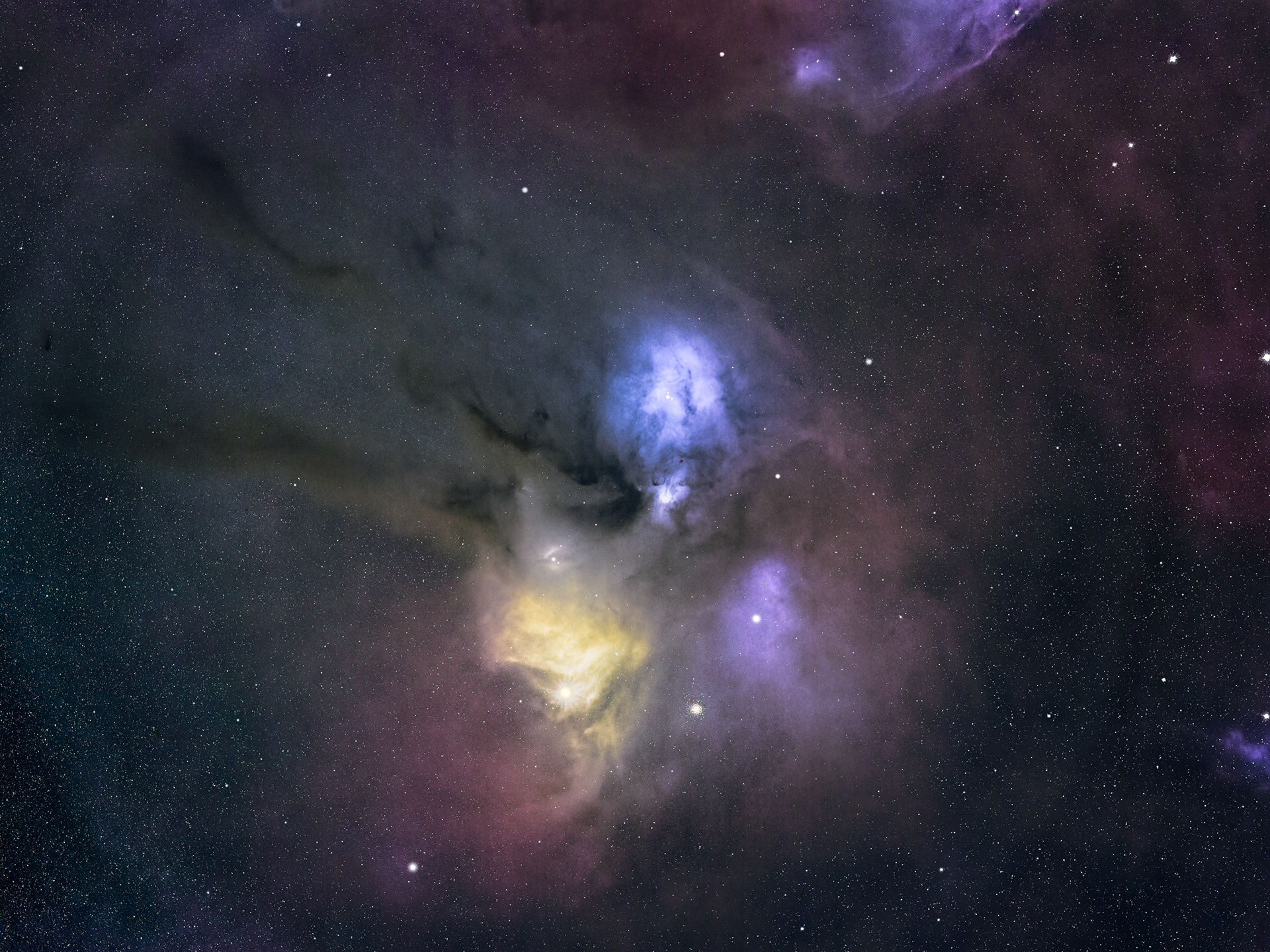 Rho Ophiuchi - interstellar cloud complex