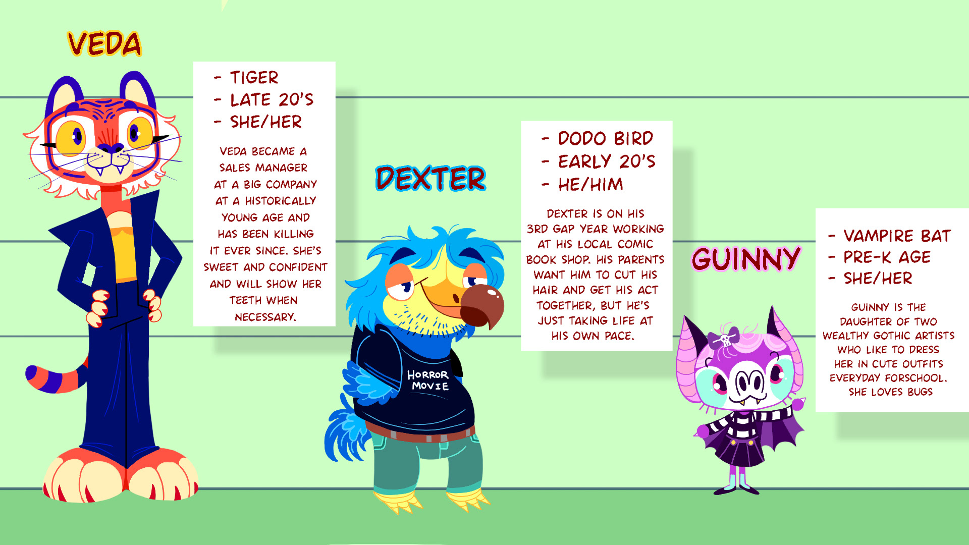Animalistic Character Design