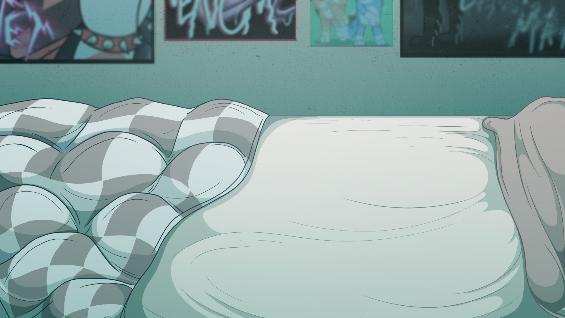 "Stitched" Bed Background