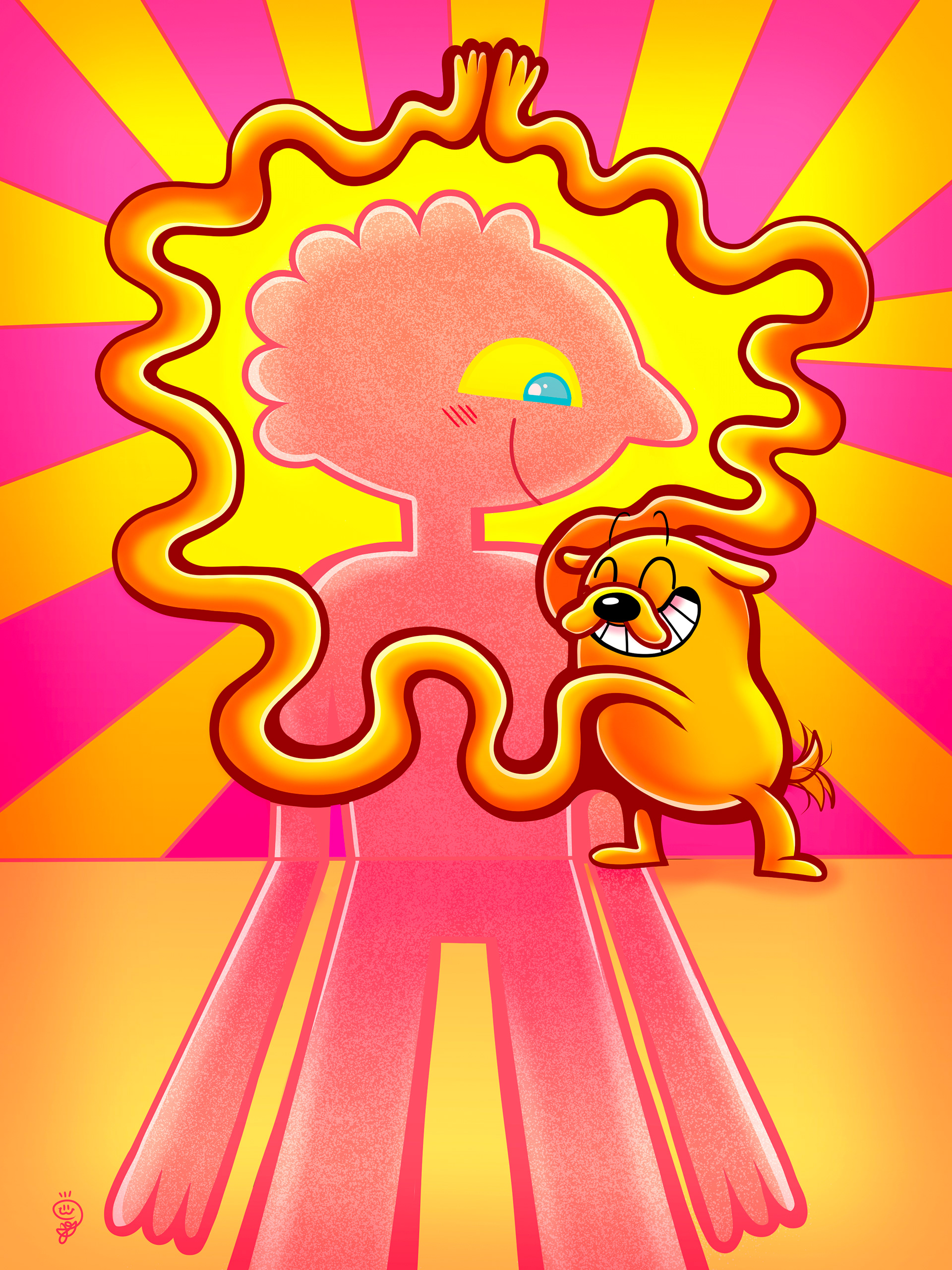 Jake the Dog and Prismo