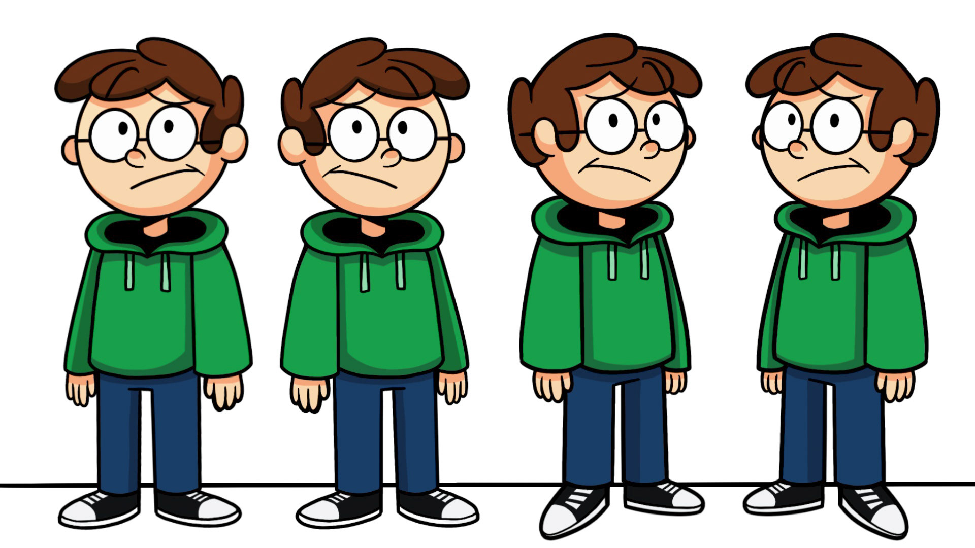 "Planet Stupid" Main Character 2 Point Turn Around