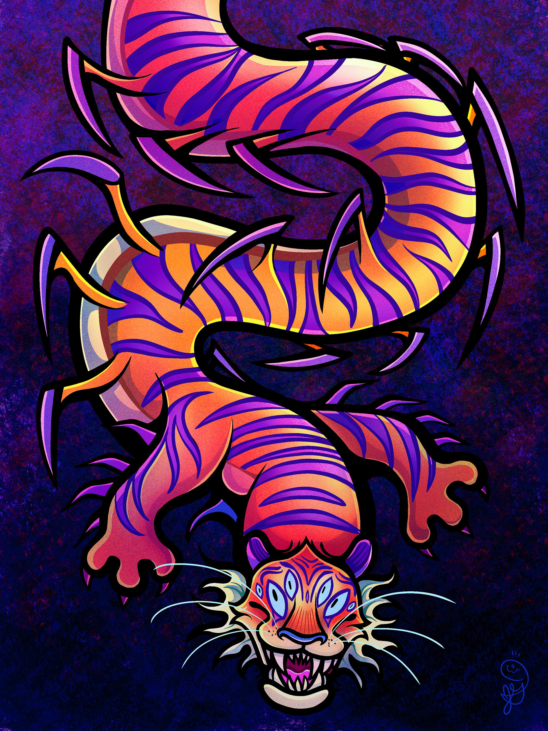 Tiger-Pede