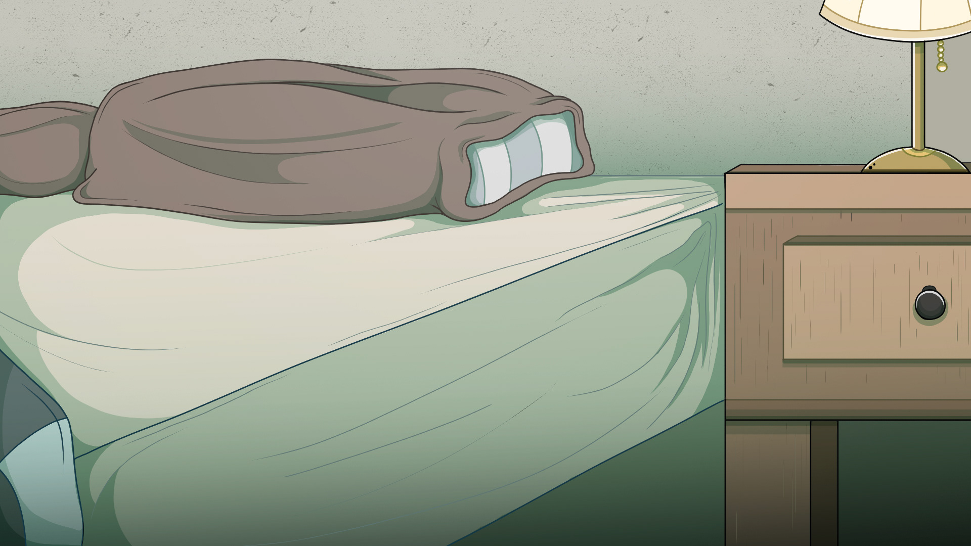 "Stitched" Bedside Background
