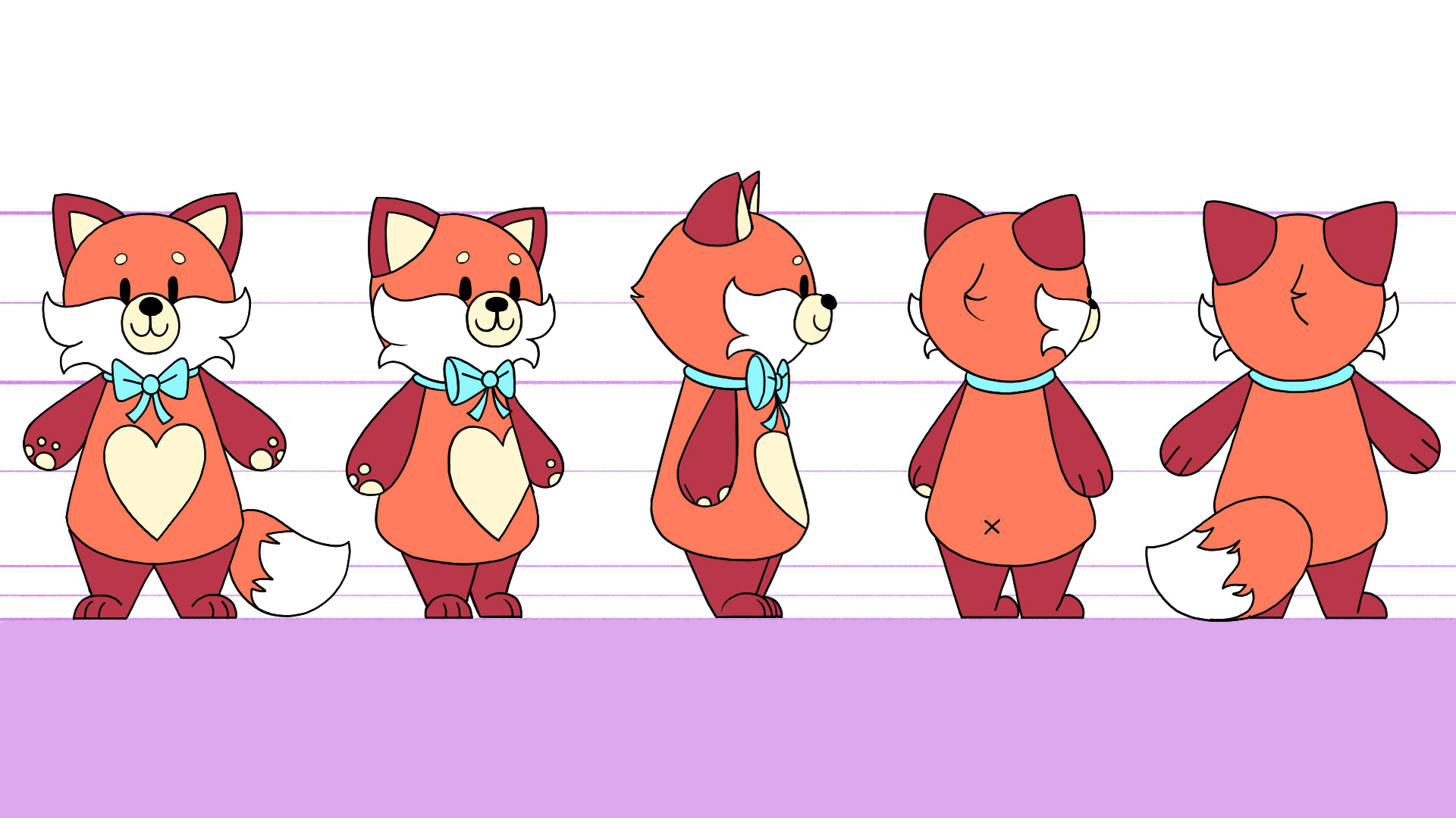 Past Voile 5 Point Turnaround