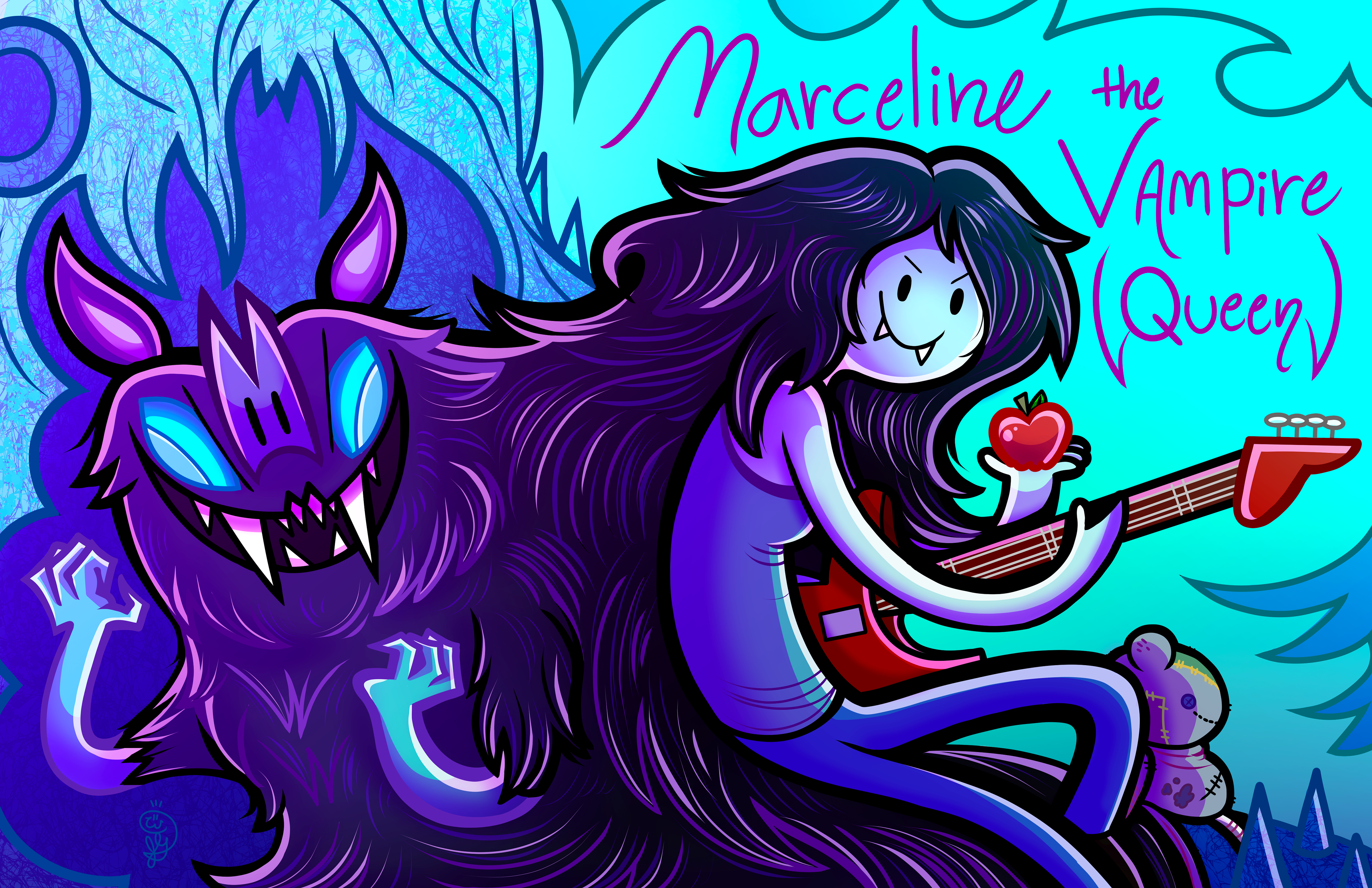 Adventure Time Marceline Illustration