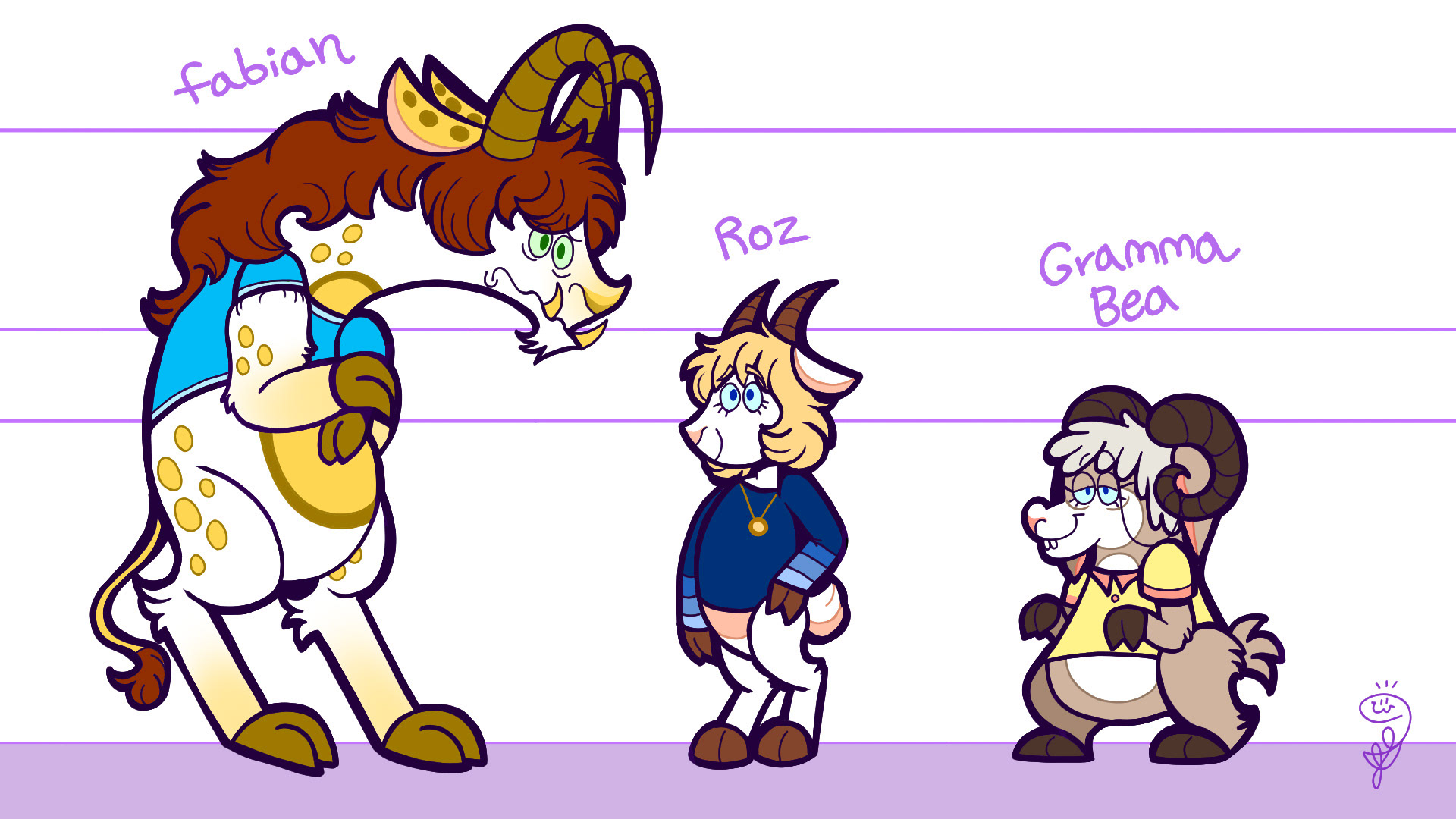 "The Centicore King" Main Characters Lineup