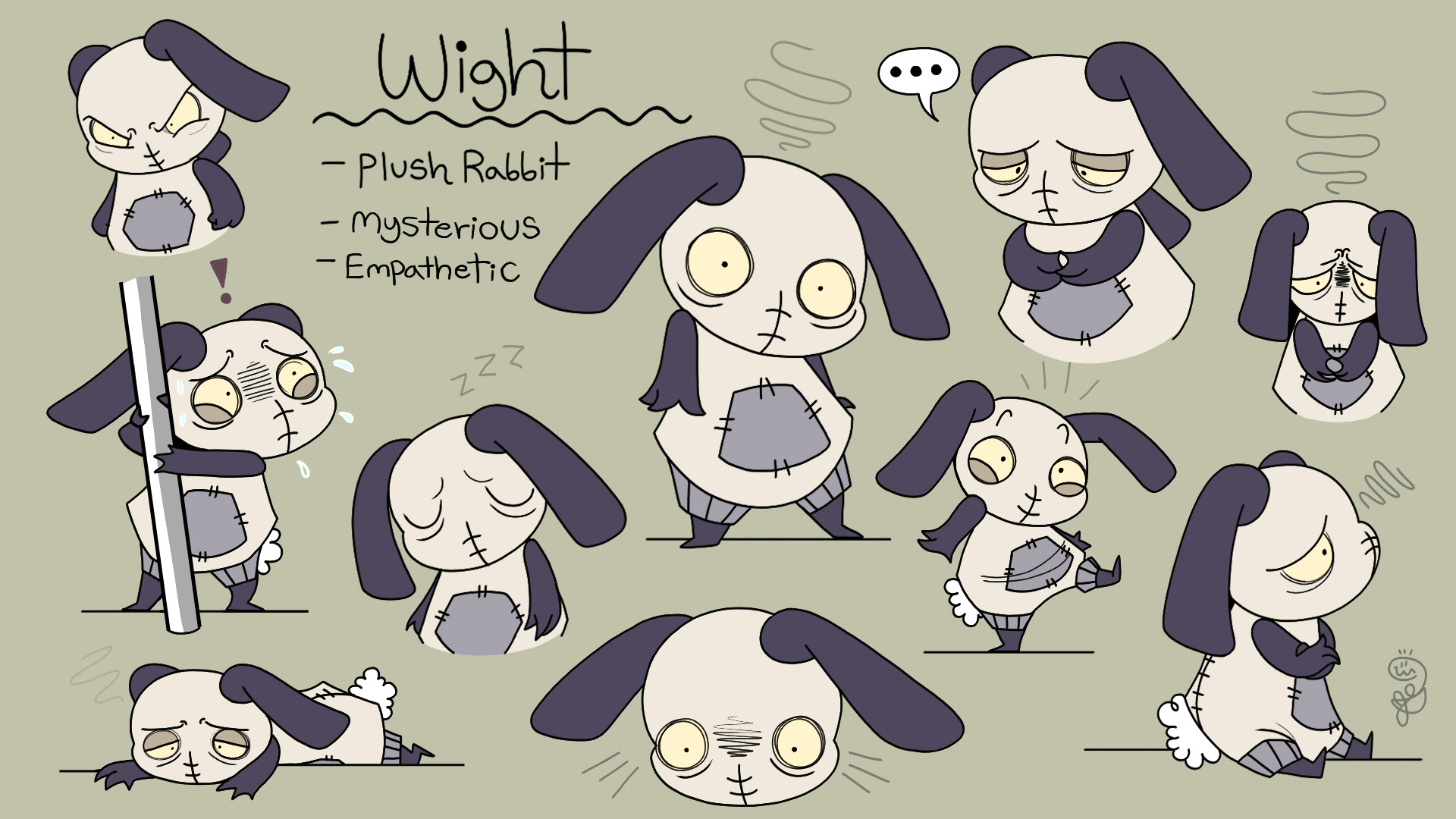 "Stitched" Wight Expression Sheet