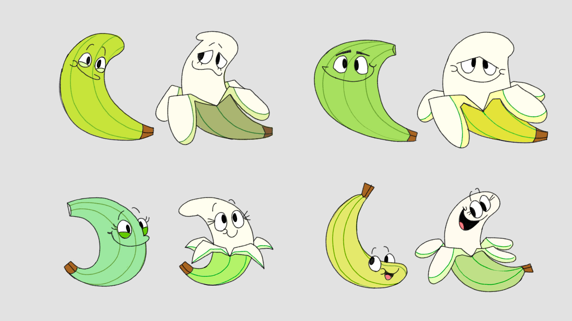Banana Siblings Design Concept