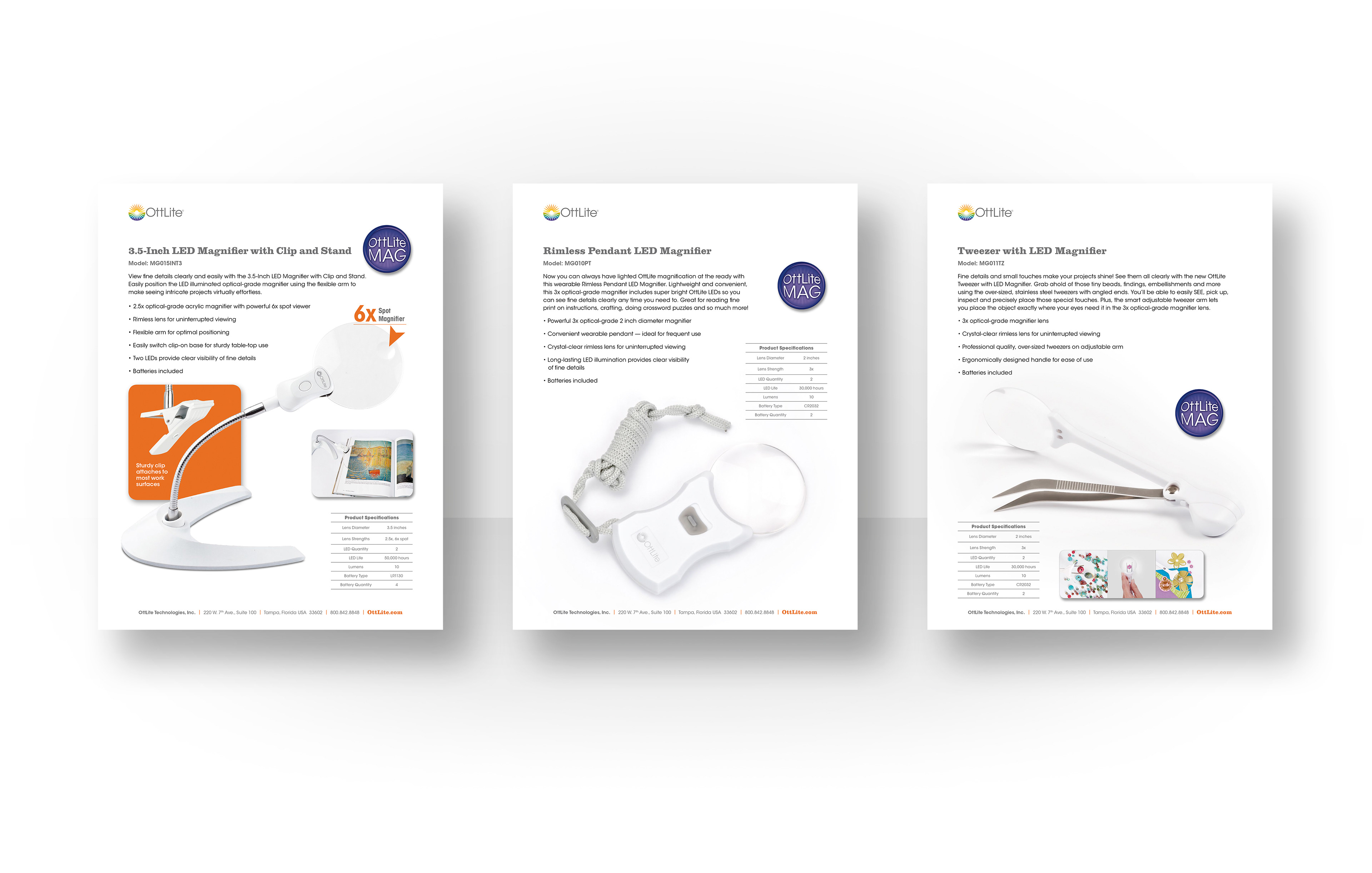 Product Data Sheets