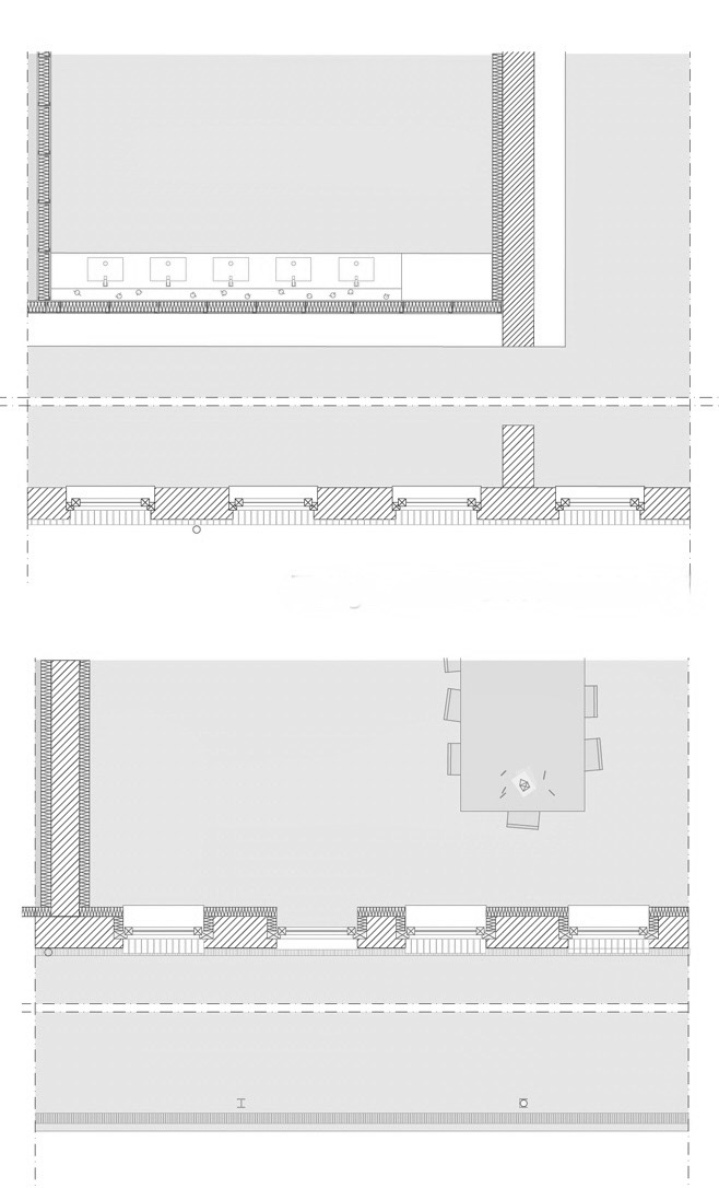 Teilgrundriss M 1:50